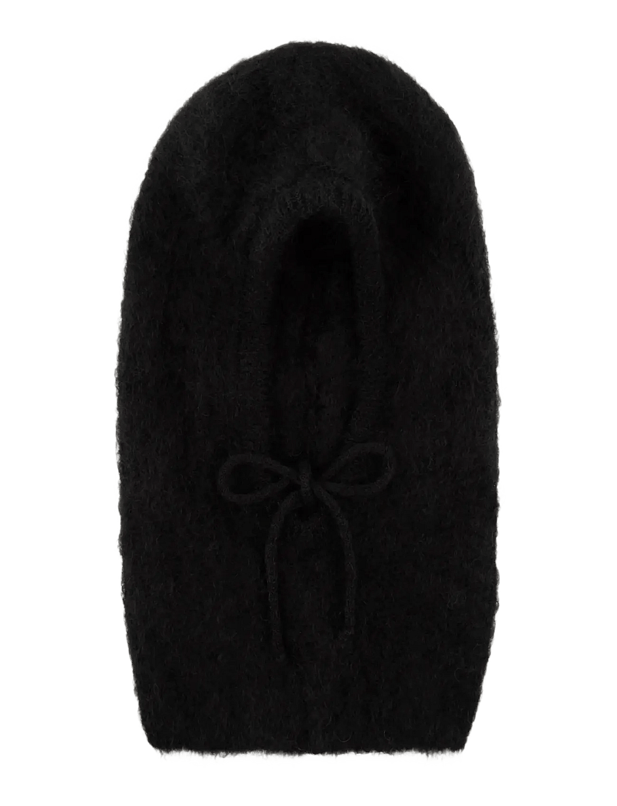 Noella - N-Merle Knit Balaclava - sturmhauben - black - 2