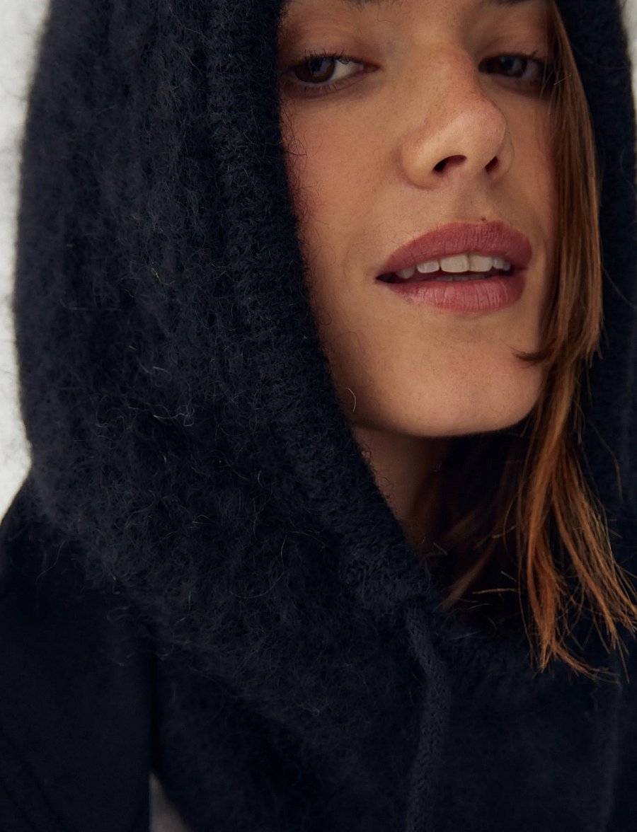 Noella - N-Merle Knit Balaclava - balaclava - black - 4