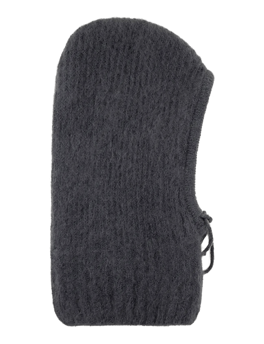 Noella - N-Merle Knit Balaclava - sturmhauben - medium grey melange - 2