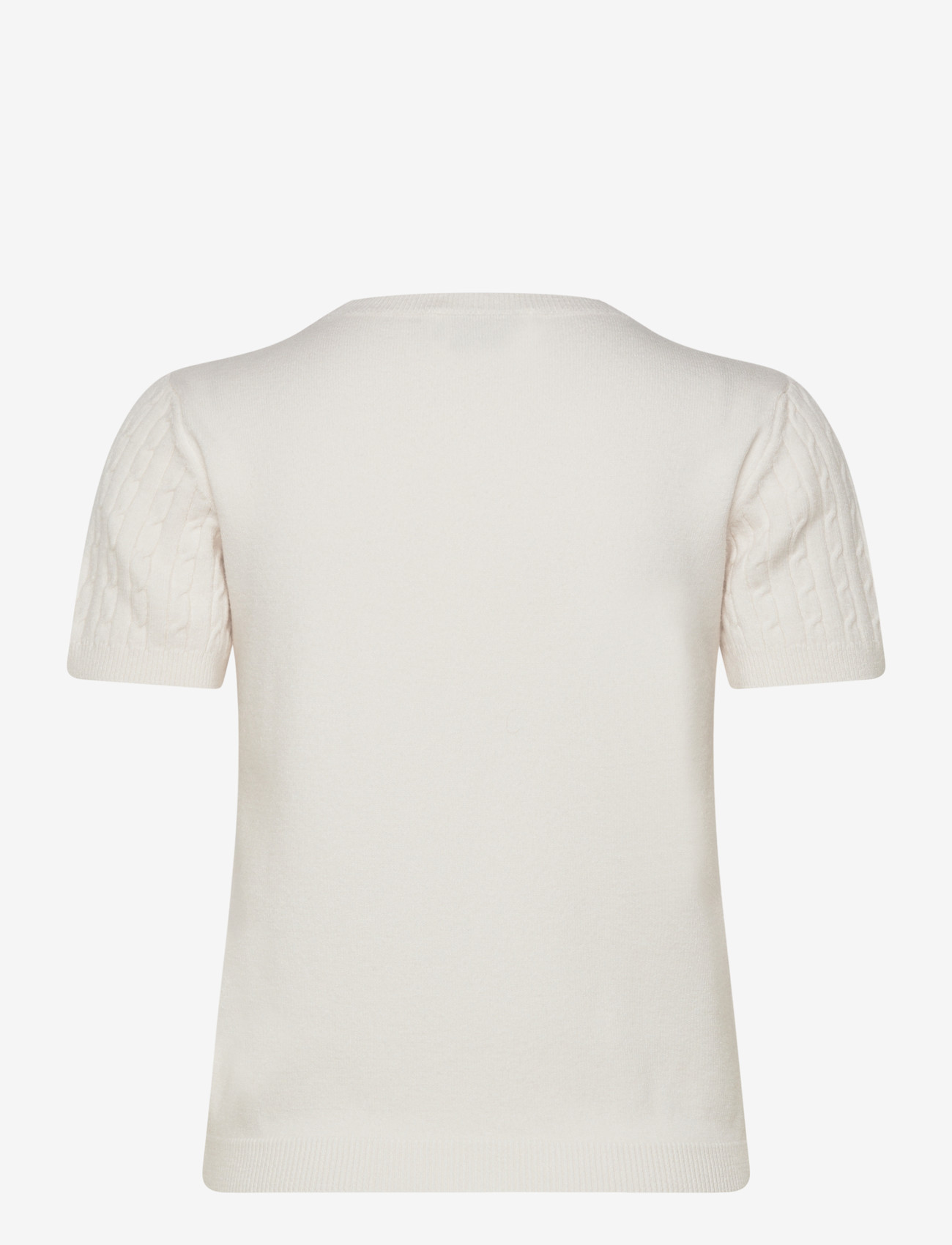 Noella - N-Larette Knit - stickade tröjor - ivory - 1