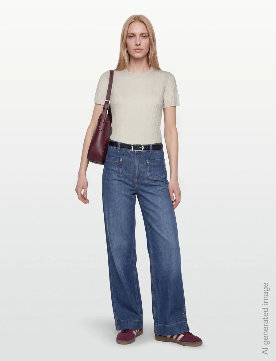 Noella - N-Larette Knit - pullover - ivory - 0