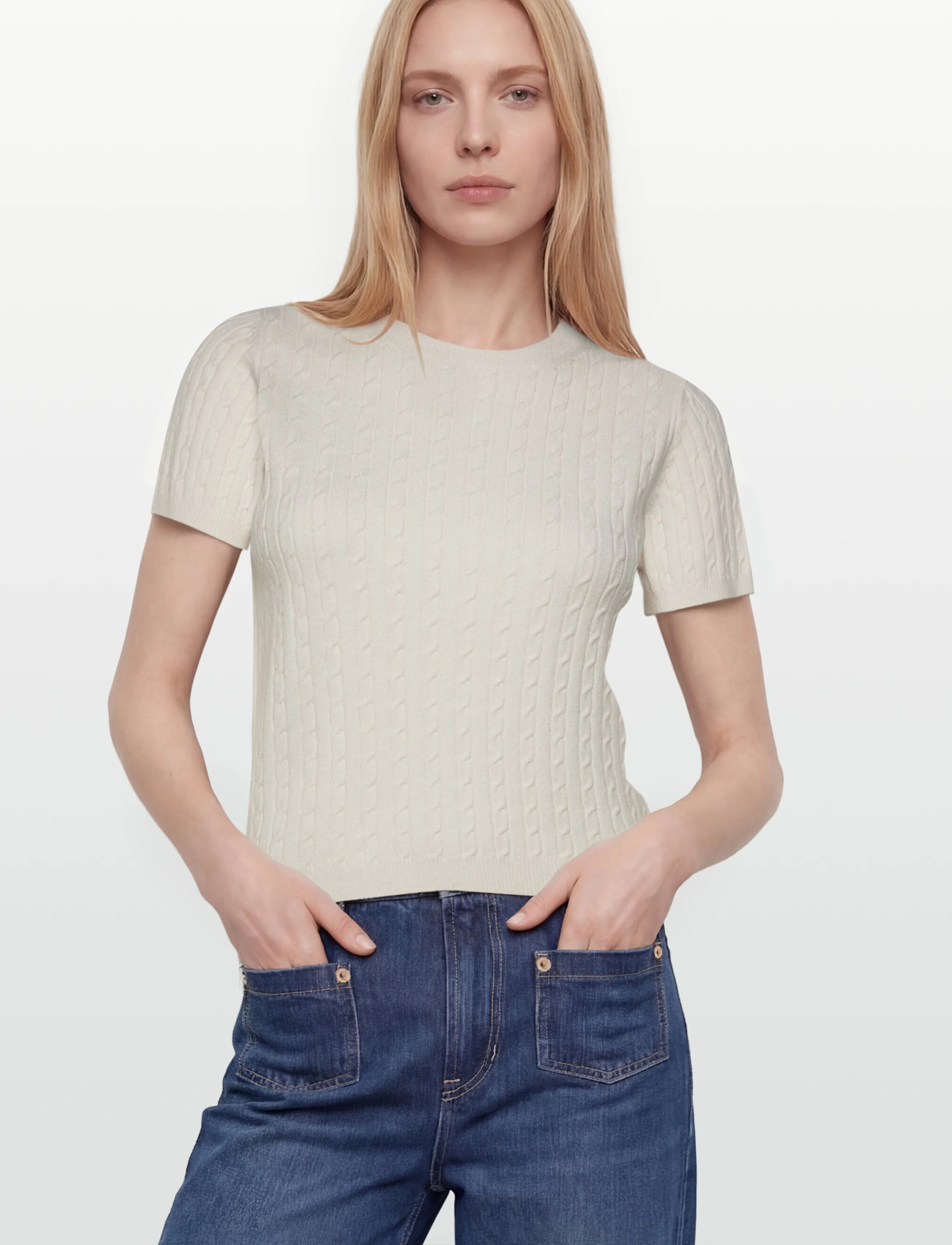 Noella N-Larette Knit stickade tröjor dam – bild 2