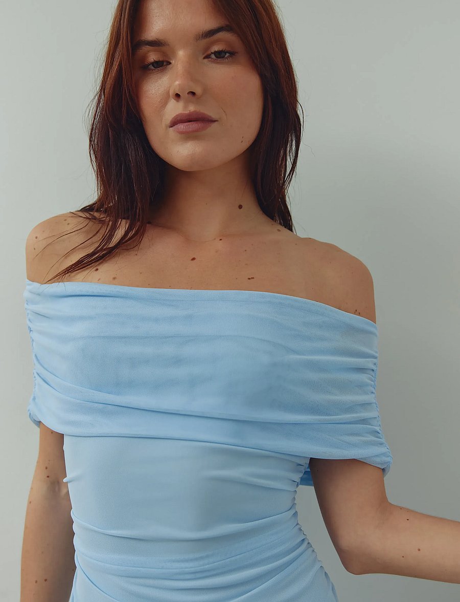 Noella - N-Melani Dress - Õhtukleidid - air blue - 5
