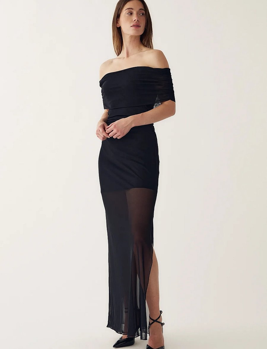 Noella - N-Melani Dress - aftenkjoler - black - 4