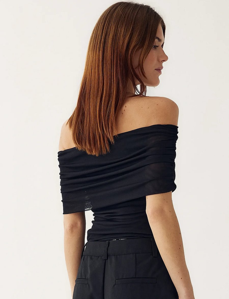 Noella - N-Mattie Top - mode trends - black - 3