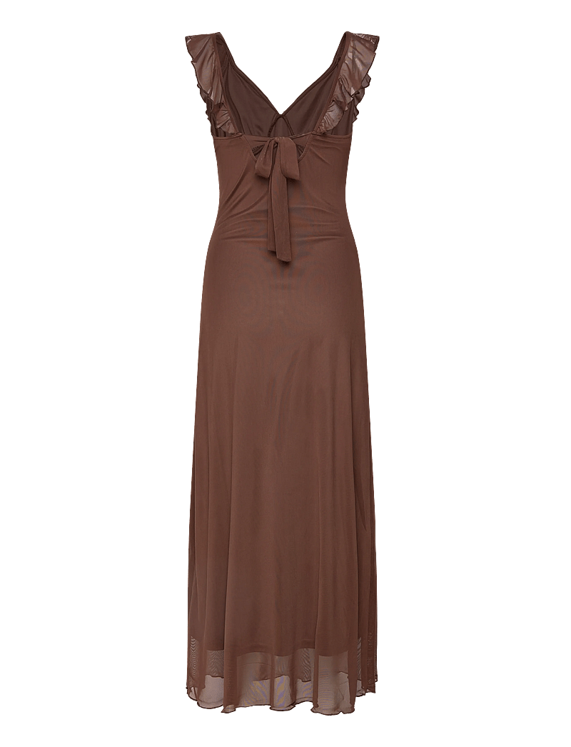 Noella - N-Melinda Dress - maksimekot - tawny brown - 1