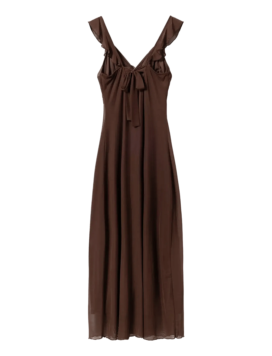 Noella - N-Melinda Dress - sommerkleider - tawny brown - 1
