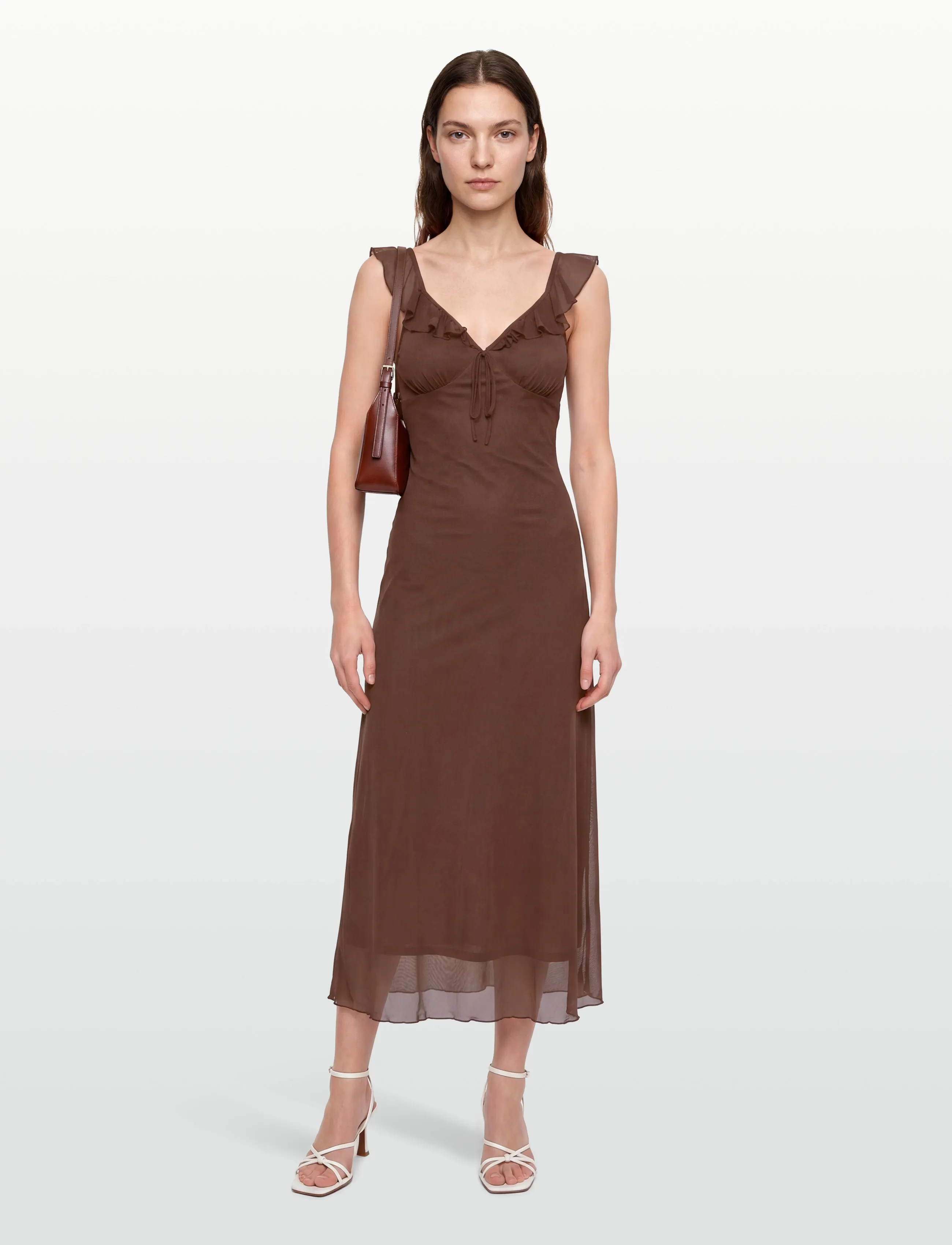 Noella N-Melinda Dress - Maxi Dresses - TAWNY BROWN / brown