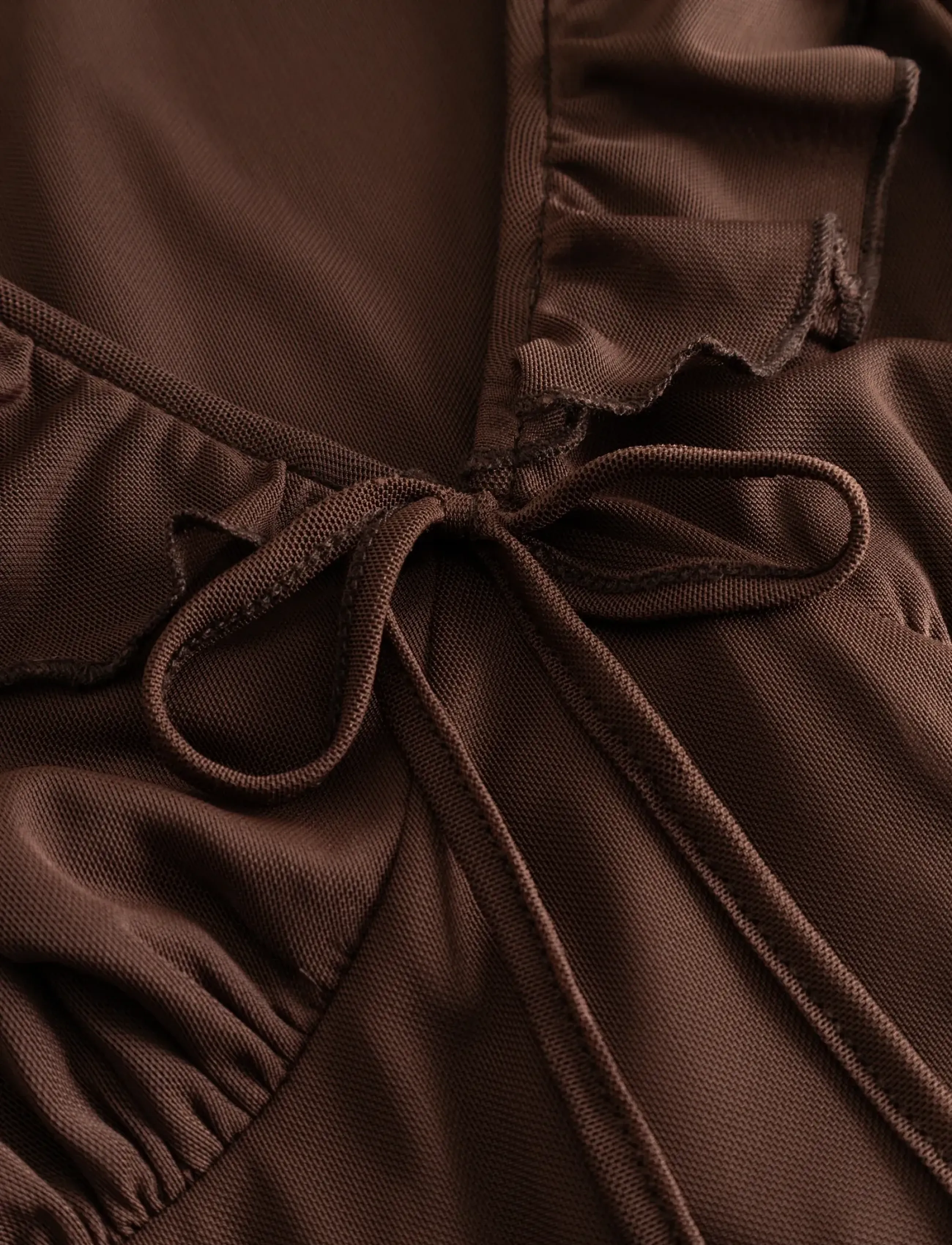 Noella - N-Melinda Dress - maxiklänningar - tawny brown - 2