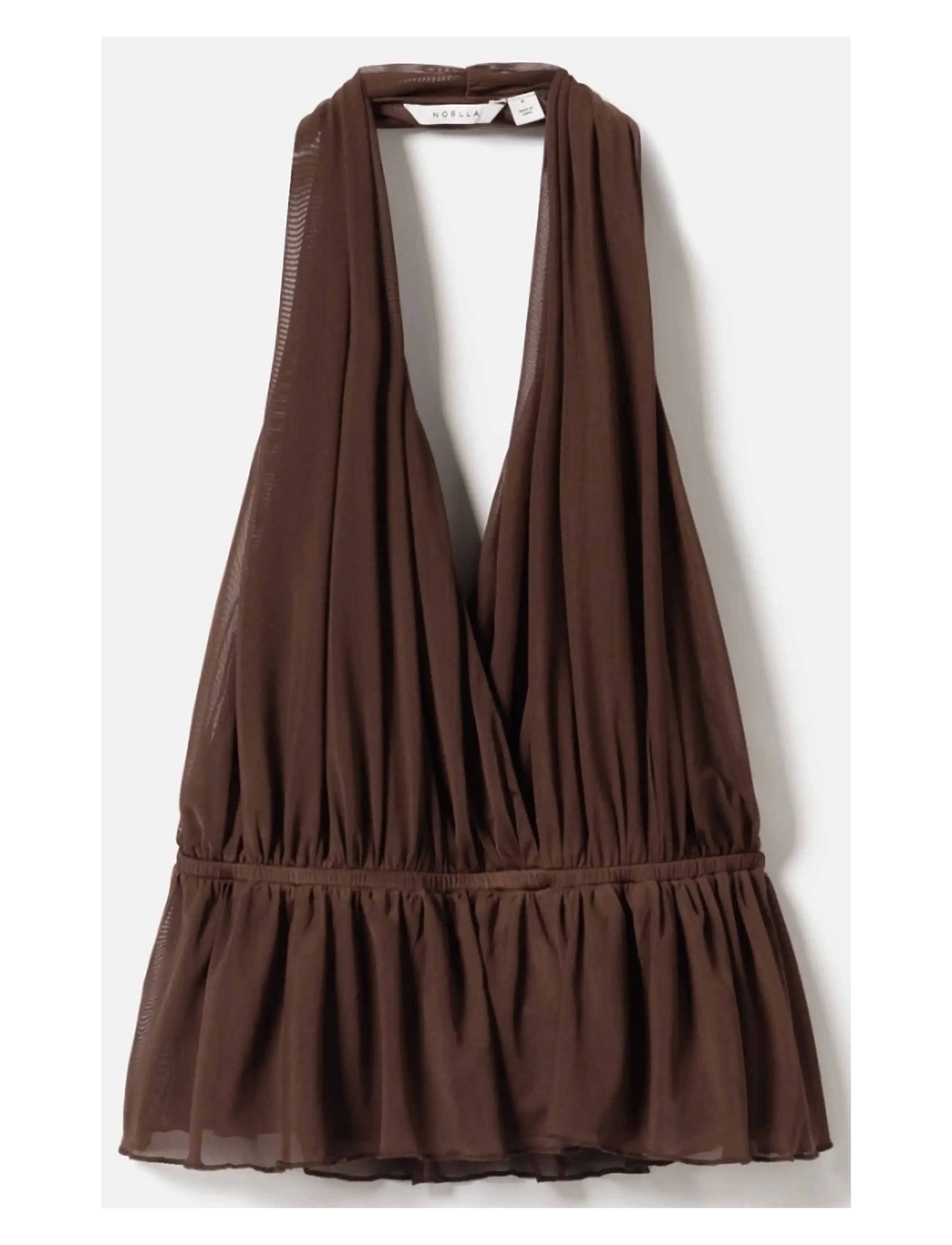 Noella N-Melodie Top - Modetrends - TAWNY BROWN / brown