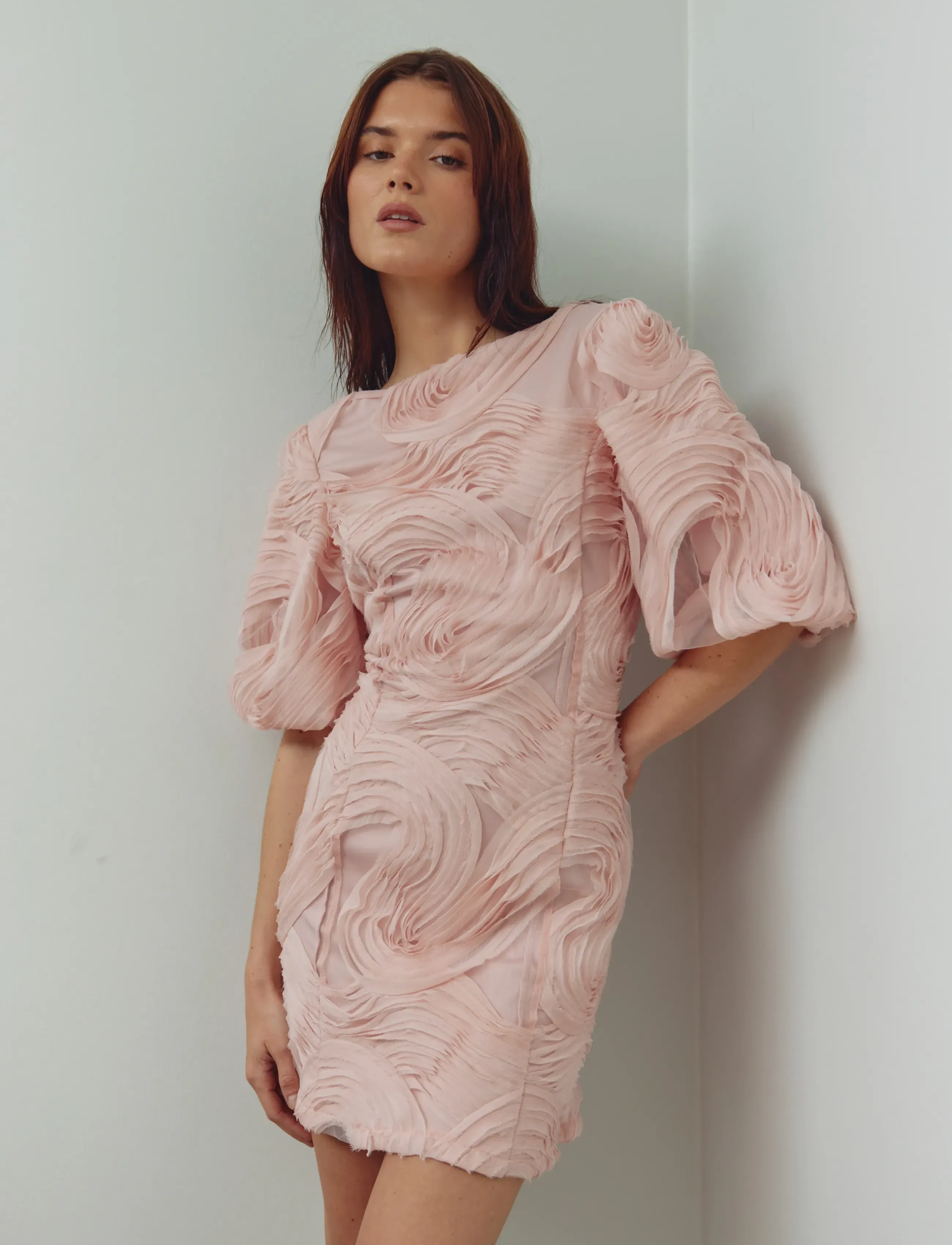 Noella N-Michaela Dress - Kleider - BABY PINK / pink/rose