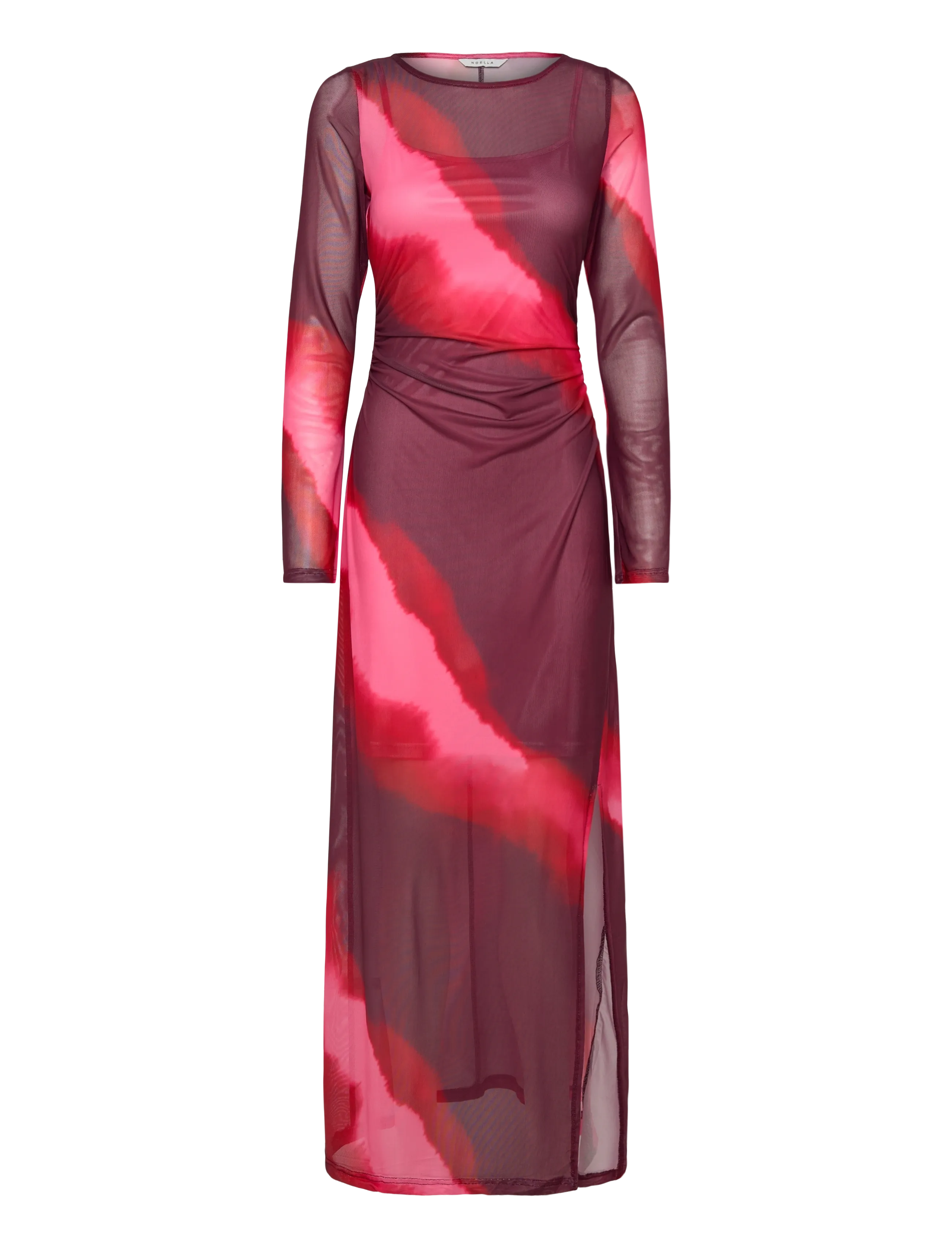Noella N-Laurette Dress - Maxi kjoler - DIVINITY PRINT / pink/rose