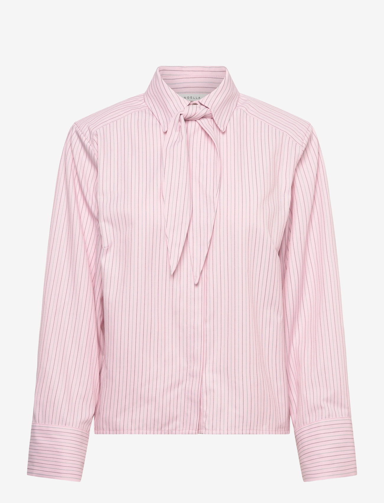 Noella - N-Myra Shirt - pikkade varrukatega särgid - donnie blush stripe - 1