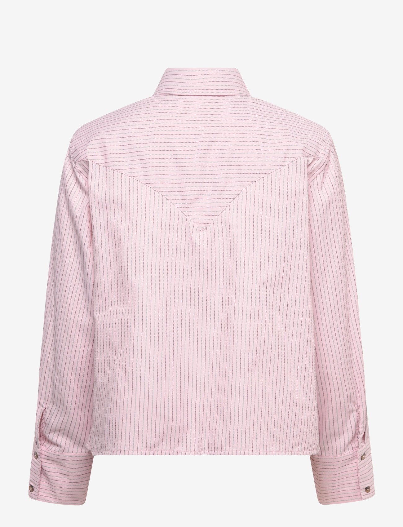 Noella - N-Myra Shirt - pikkade varrukatega särgid - donnie blush stripe - 2