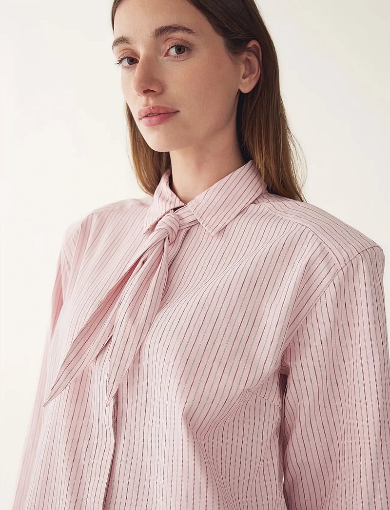 Noella - N-Myra Shirt - langærmede skjorter - donnie blush stripe - 3