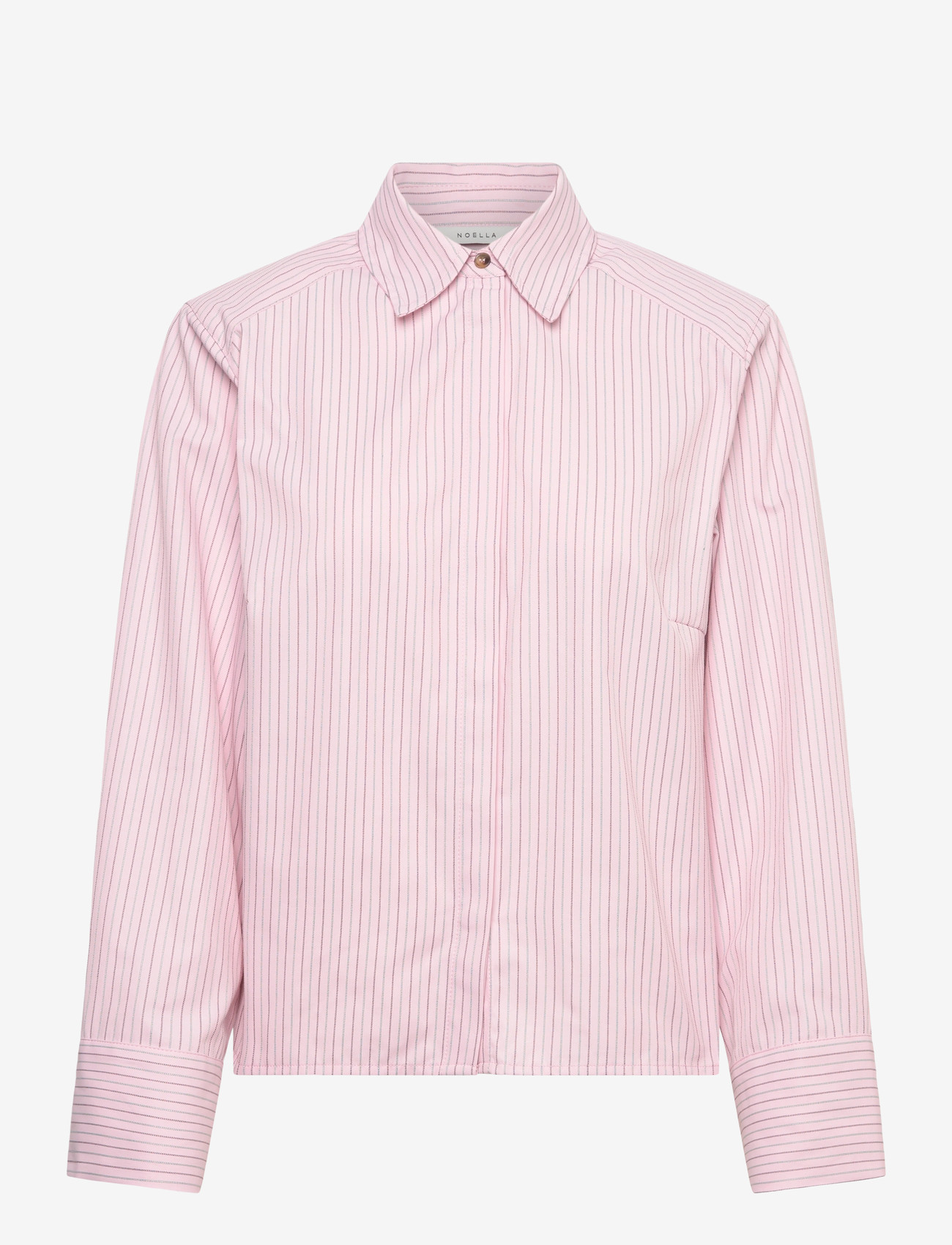Noella - N-Myra Shirt - pikkade varrukatega särgid - donnie blush stripe - 3