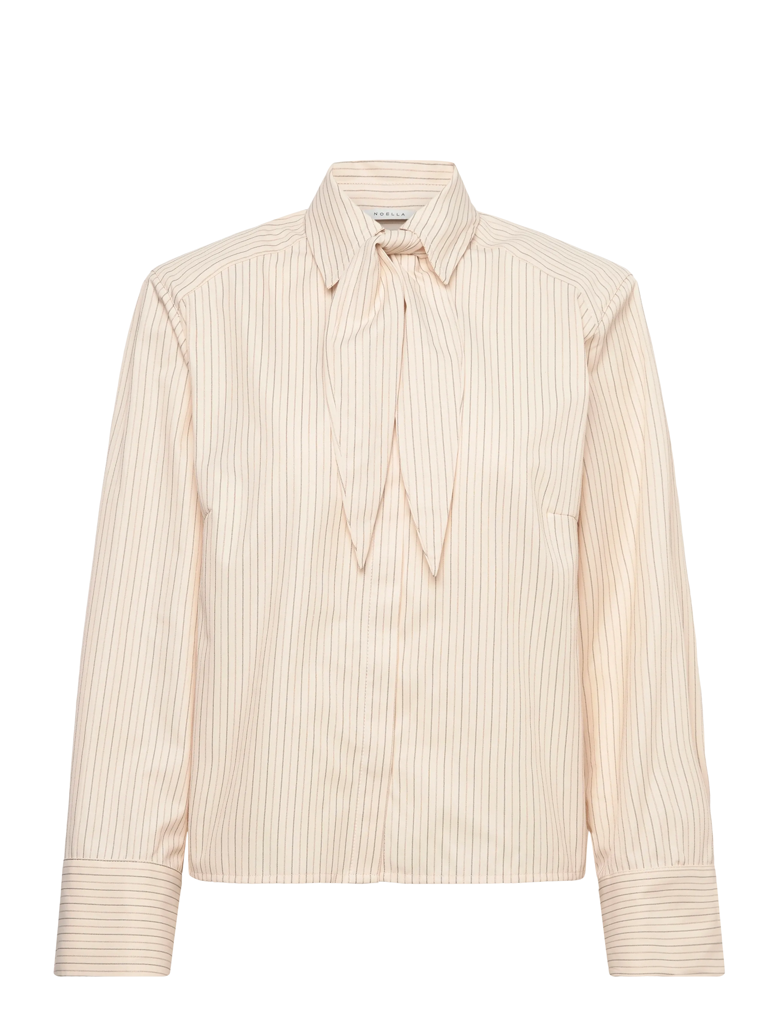 Noella N-Myra Shirt - Bluser & Skjorter - DONNIE CREAM STRIPE / cream