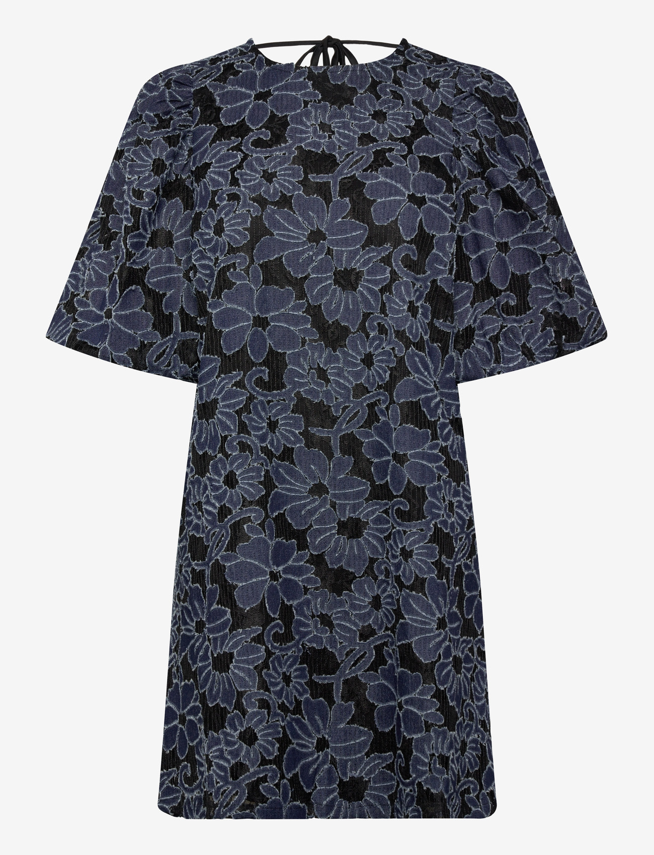 Noella - N-Pastis Short Dress - korte kjoler - blue black combo - 1