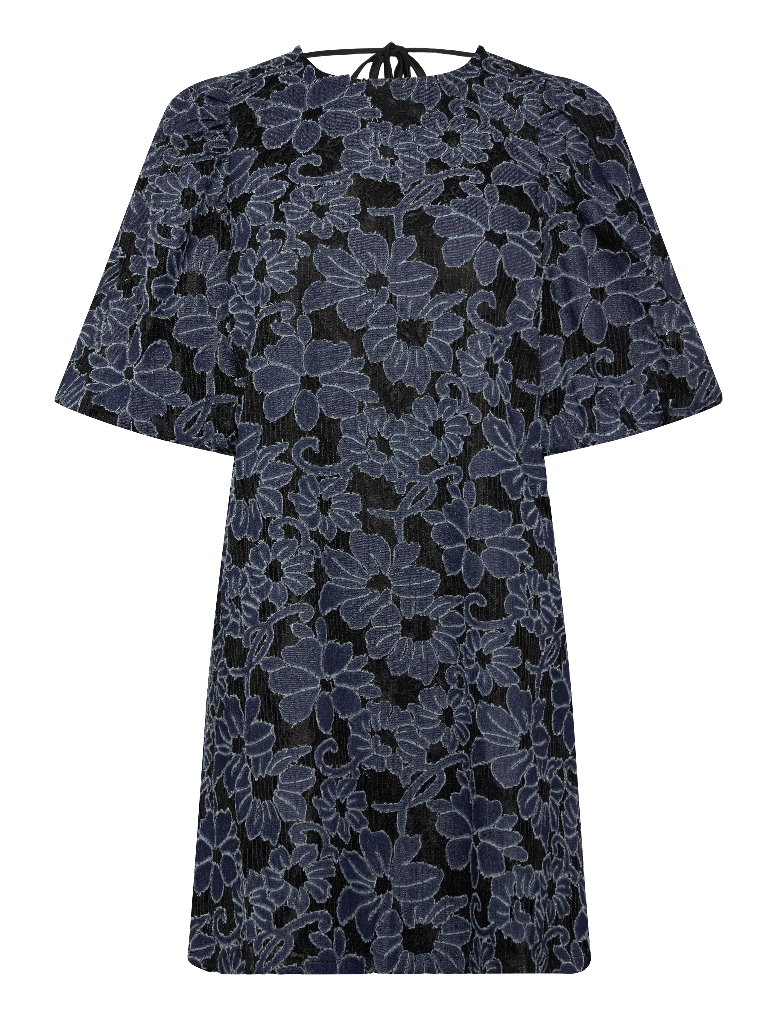 Noella N-Pastis Short Dress - Noella - BLUE BLACK COMBO / blue