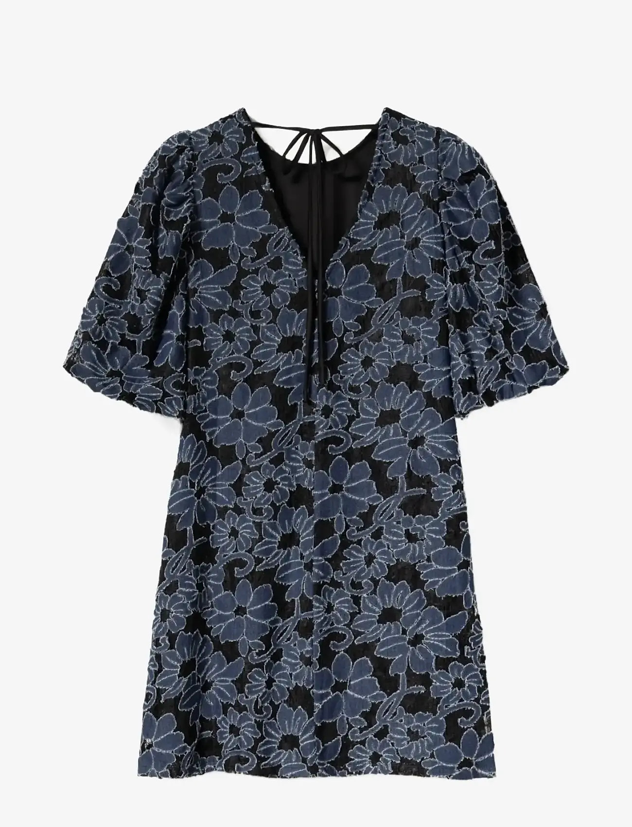 Noella - N-Pastis Short Dress - korte kjoler - blue black combo - 2