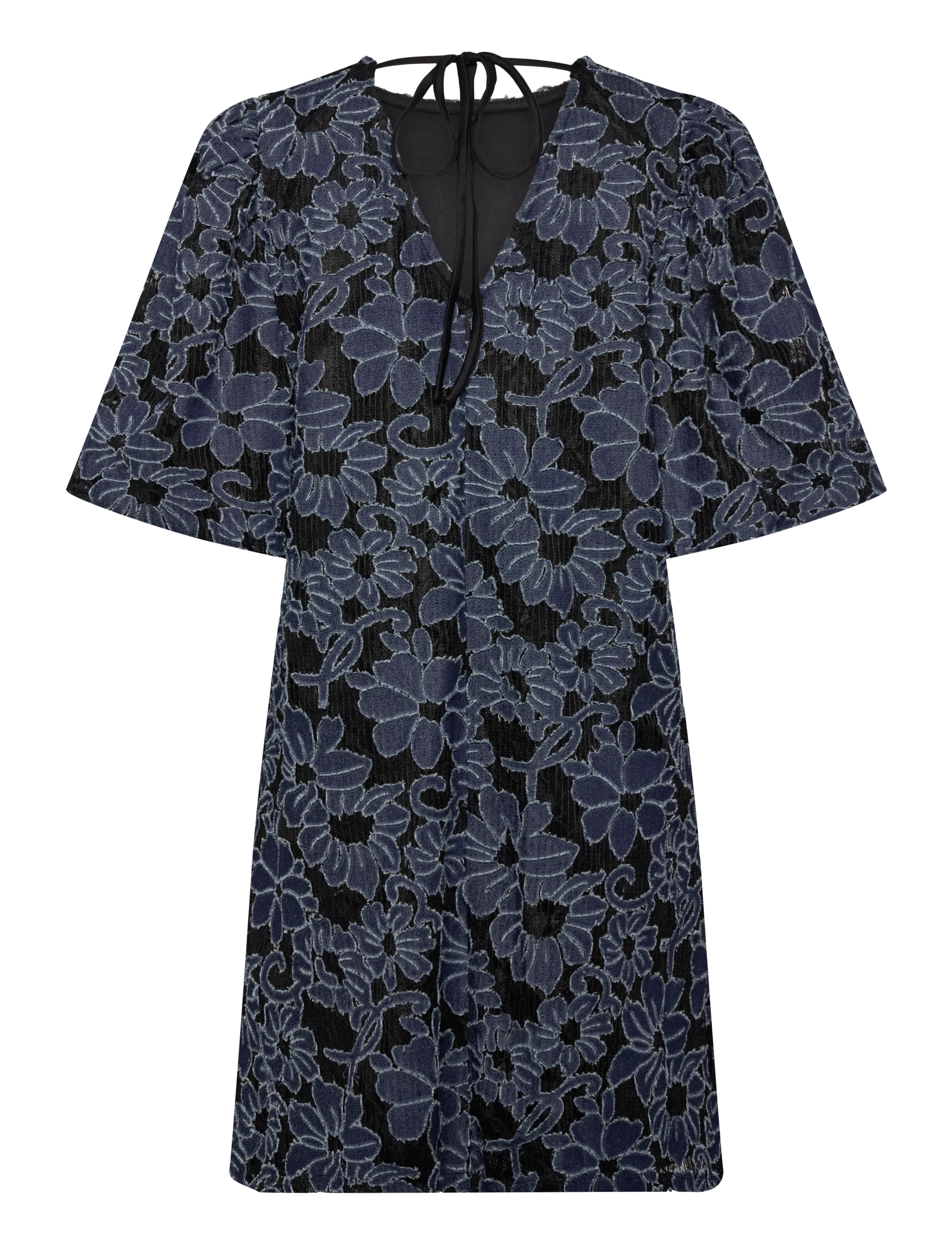 Noella - N-Pastis Short Dress - minikleidid - blue black combo - 2