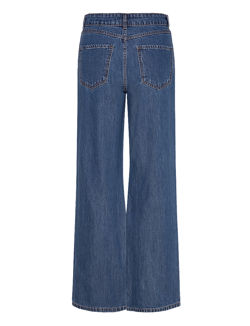 Noella - N-Katy MW Jeans - hosen mit weitem bein - blue wash - 2