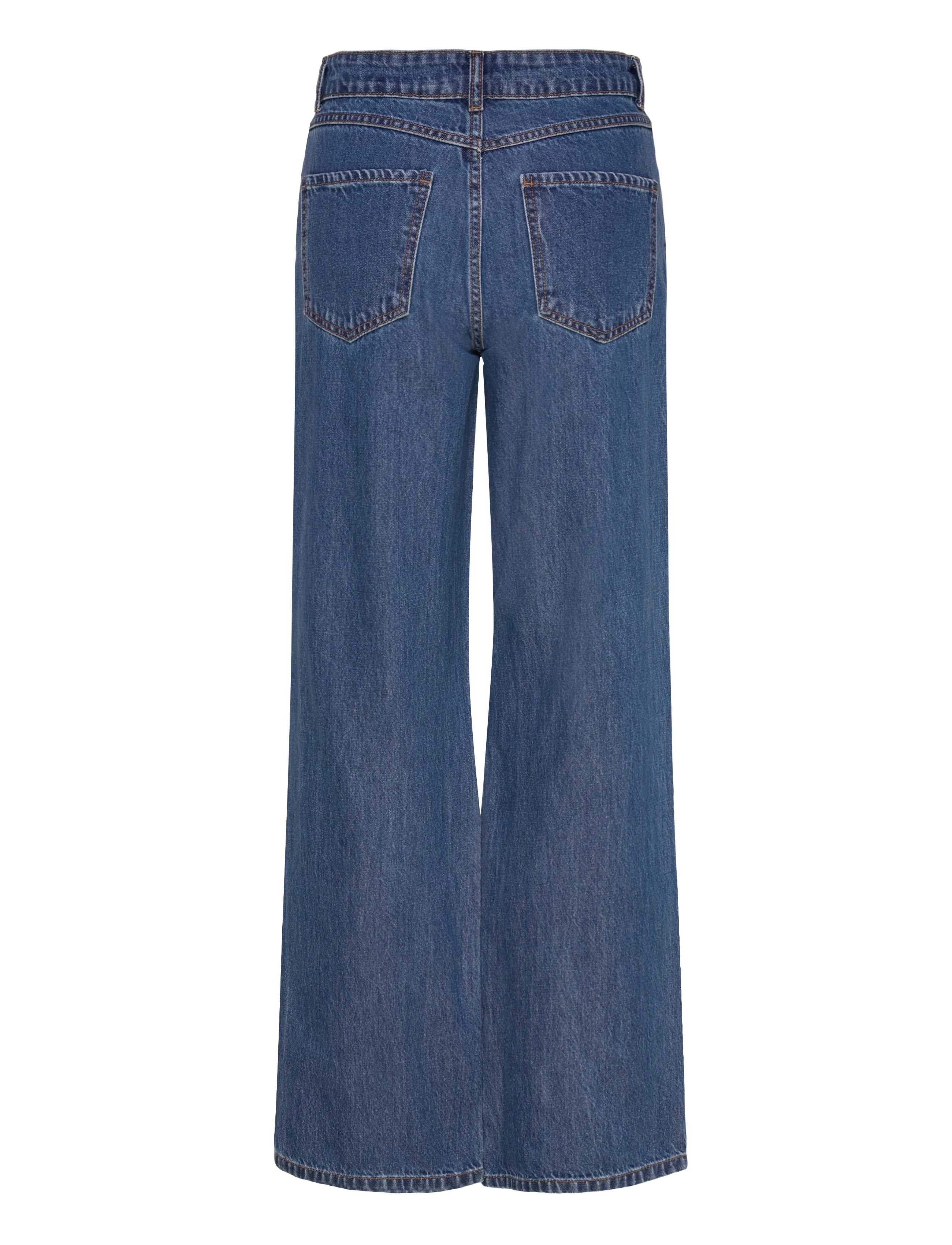 Noella - N-Katy MW Jeans - hosen mit weitem bein - blue wash - 2