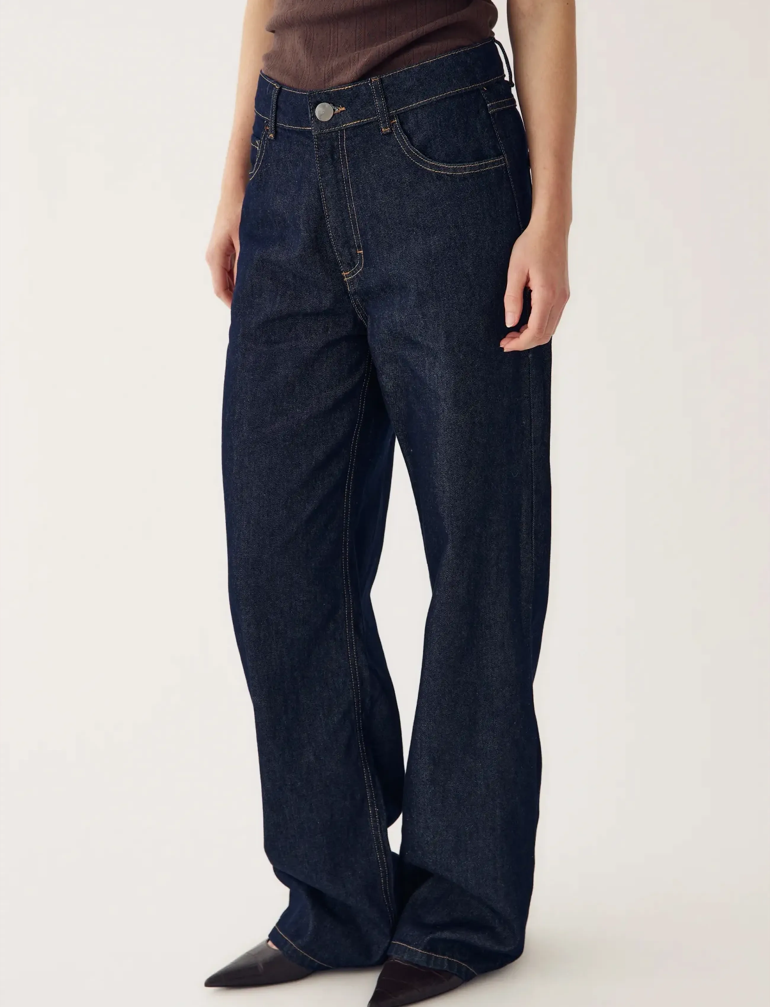 Noella N-Katy Mw Jeans, XS, Blue, Jeans > Vidde, Dame