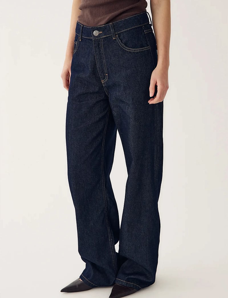 Noella - N-Katy MW Jeans - hosen mit weitem bein - blue wash - 0