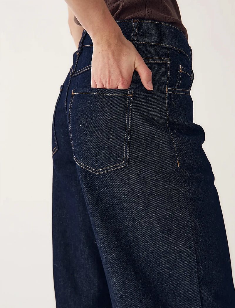 Noella - N-Katy MW Jeans - hosen mit weitem bein - blue wash - 4