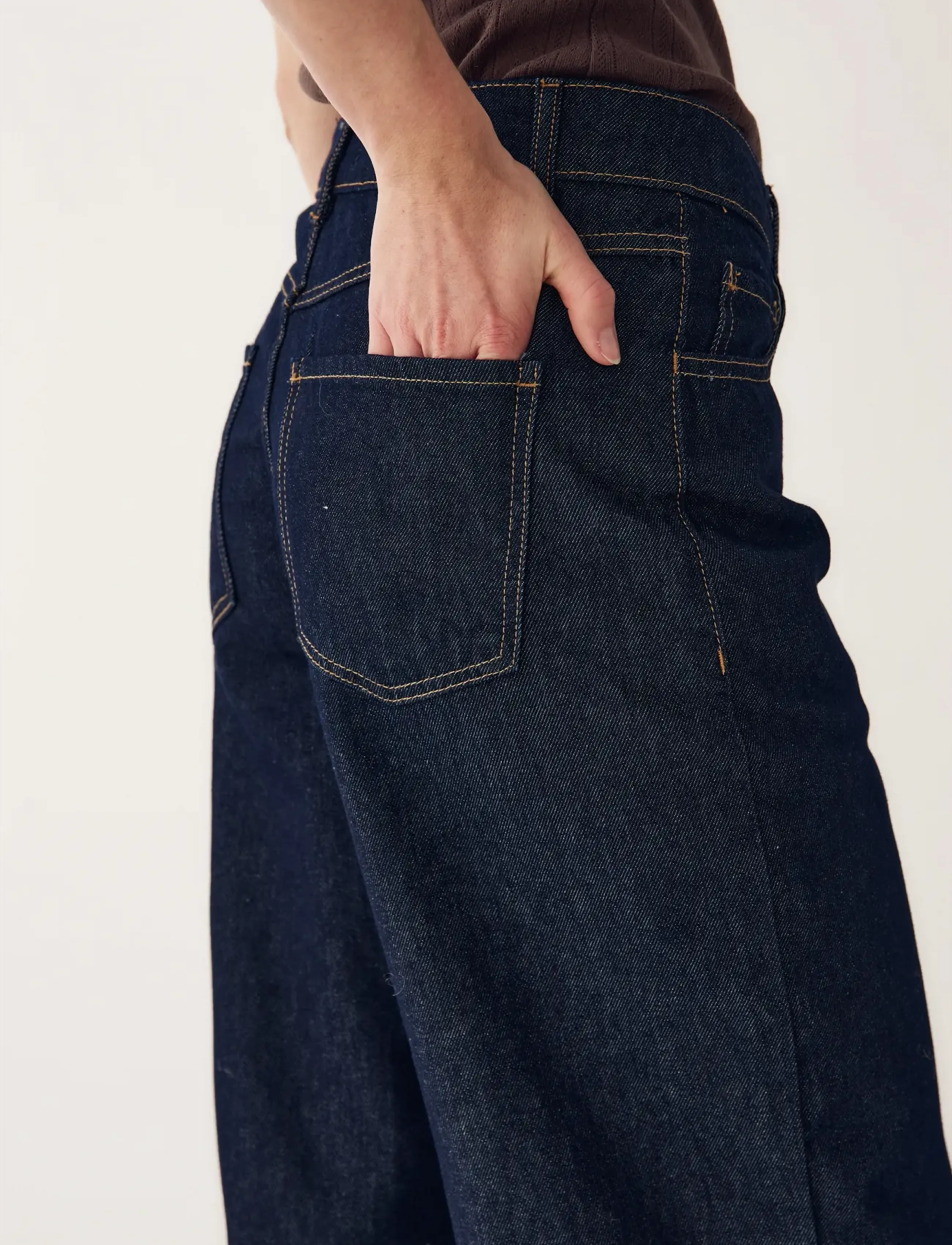 Noella - N-Katy MW Jeans - hosen mit weitem bein - blue wash - 4