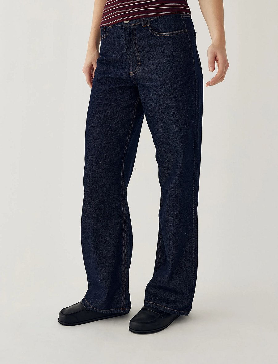 Noella - N-Katy MW Jeans - laia säärega teksad - rinse wash - 0