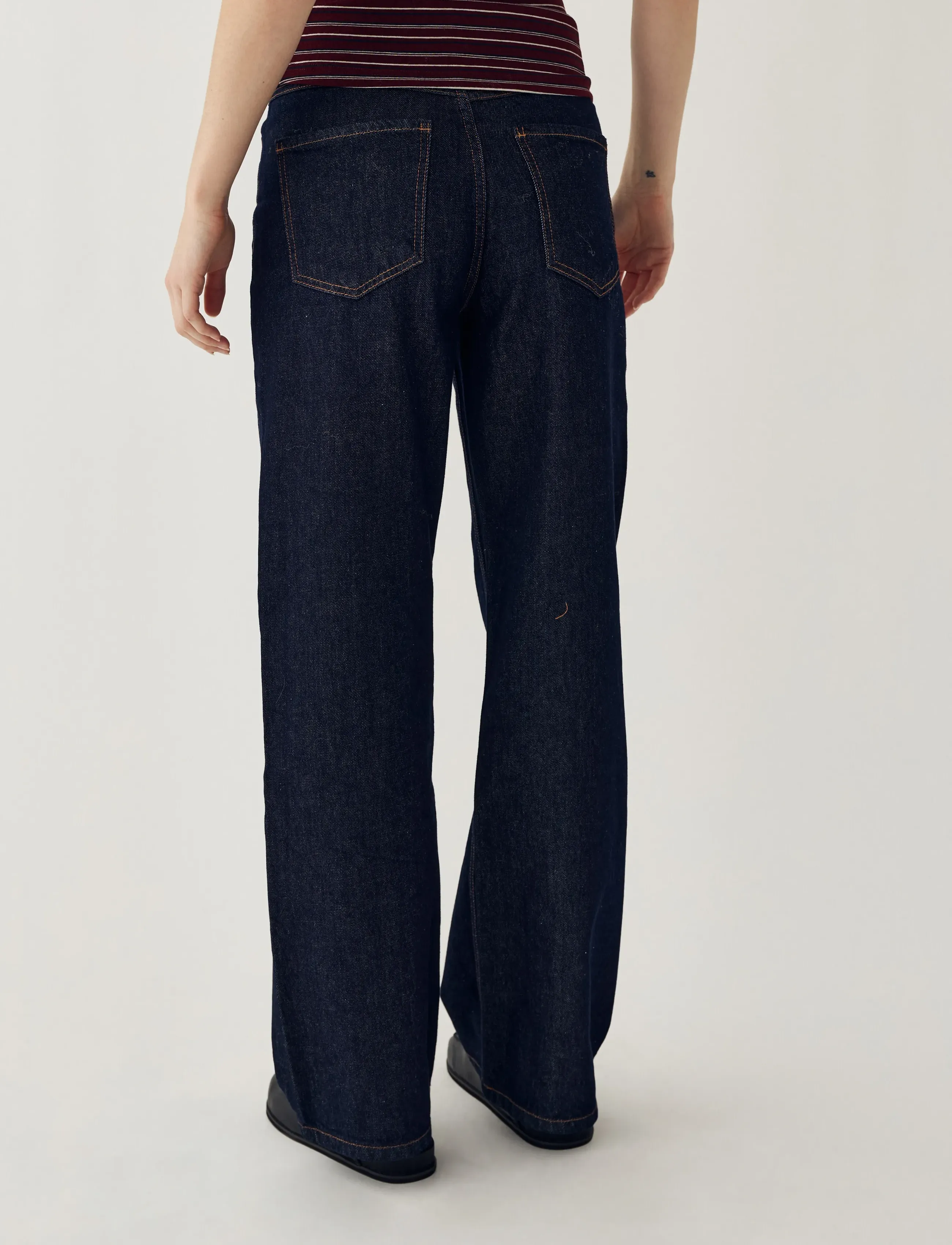 Noella - N-Katy MW Jeans - hosen mit weitem bein - rinse wash - 3