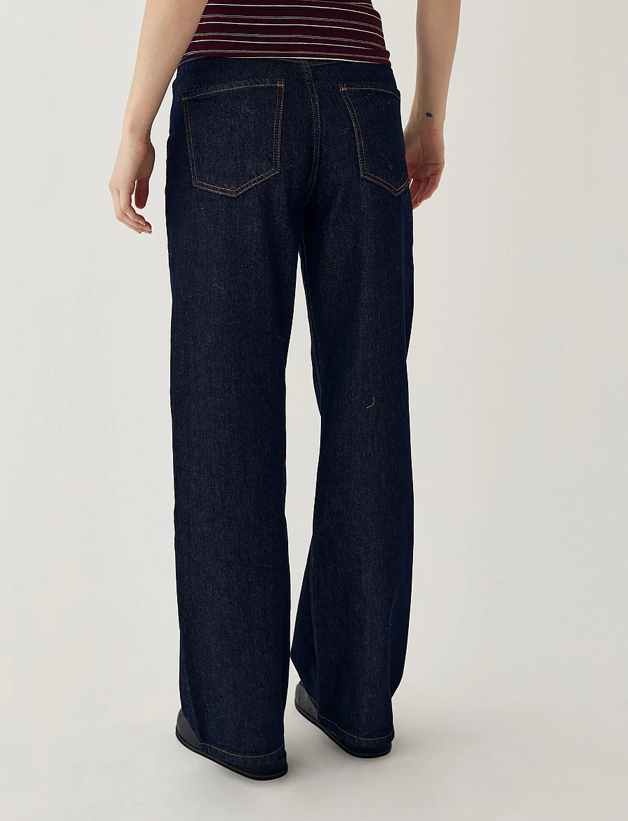 Noella - N-Katy MW Jeans - laia säärega teksad - rinse wash - 3