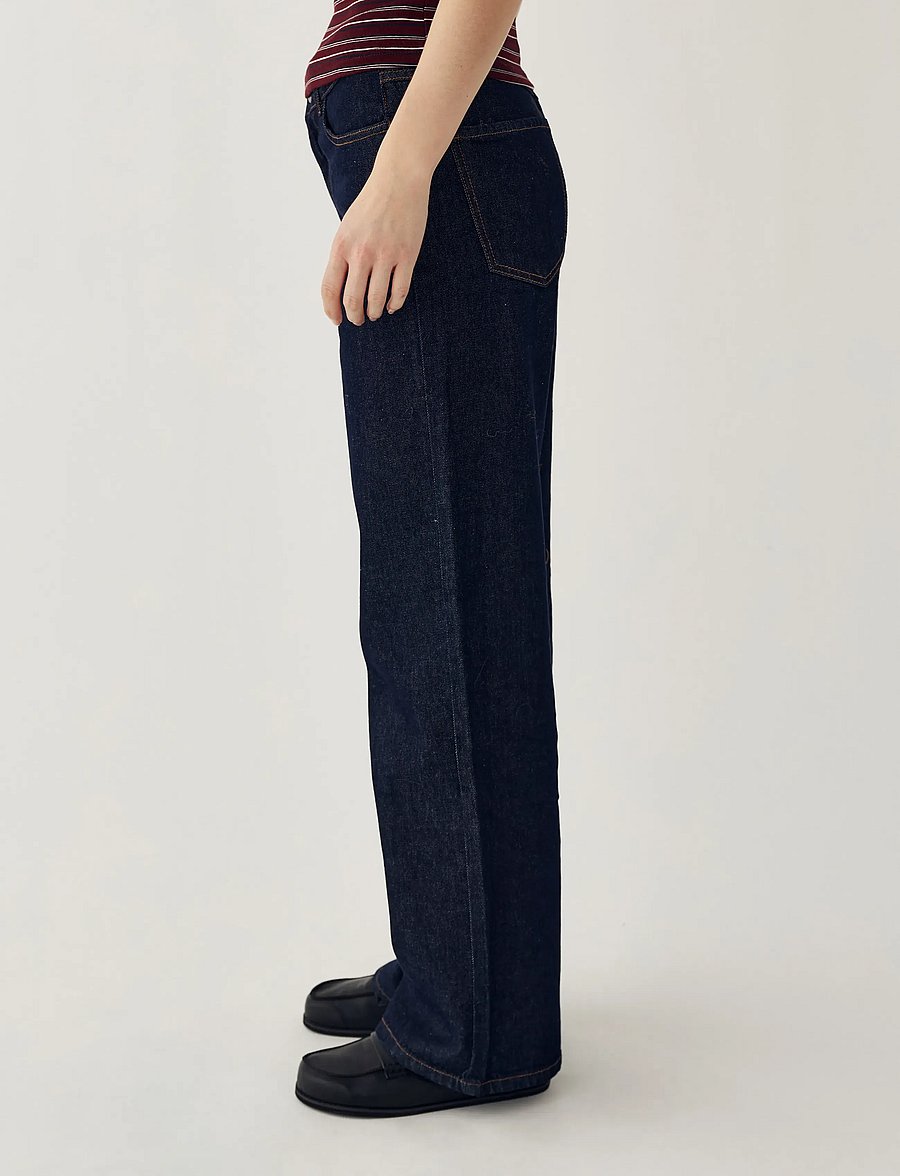 Noella - N-Katy MW Jeans - laia säärega teksad - rinse wash - 4