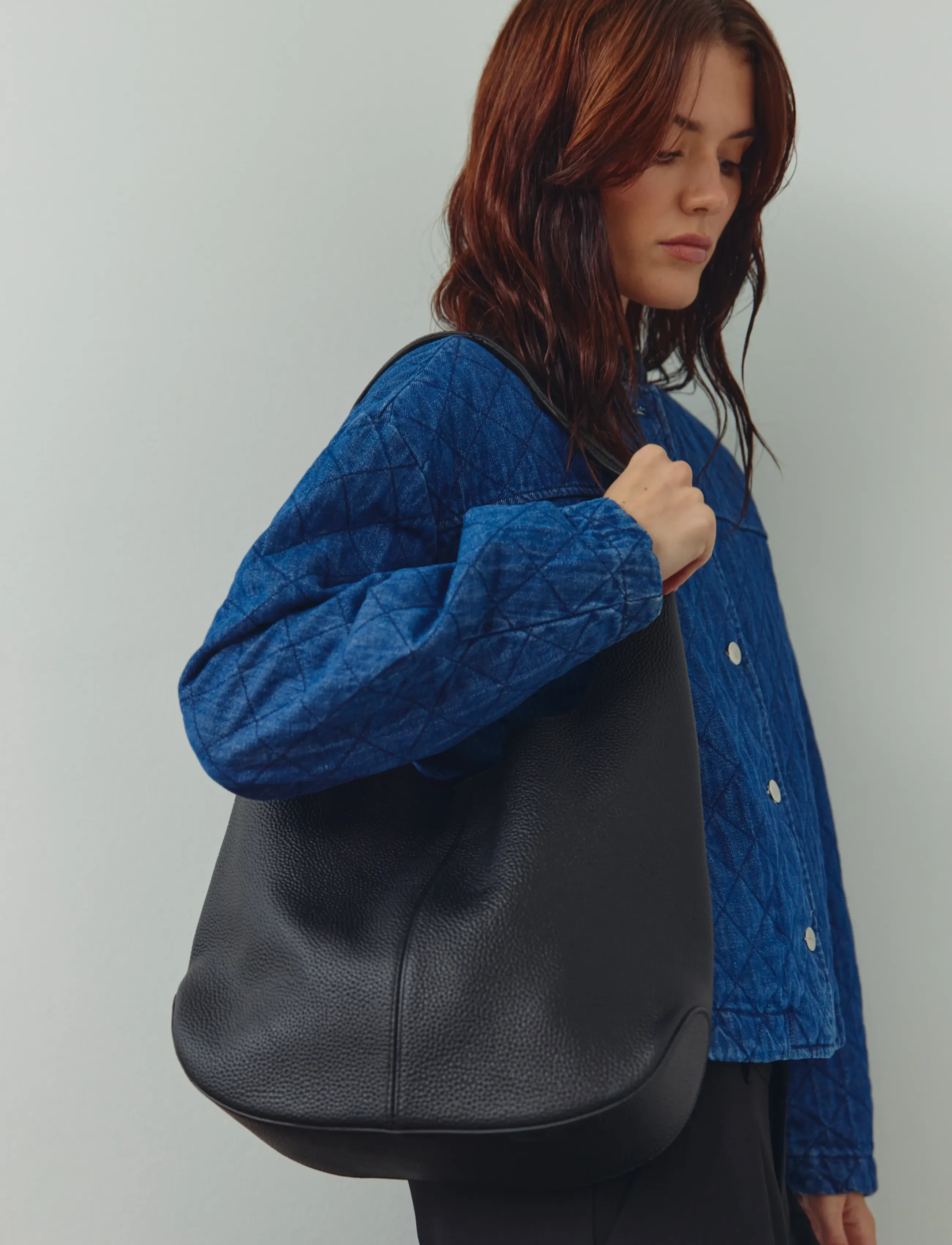 Noella Mylah Bag, Kvinder, Hobo Taske, Sort, Str: ONE SIZE