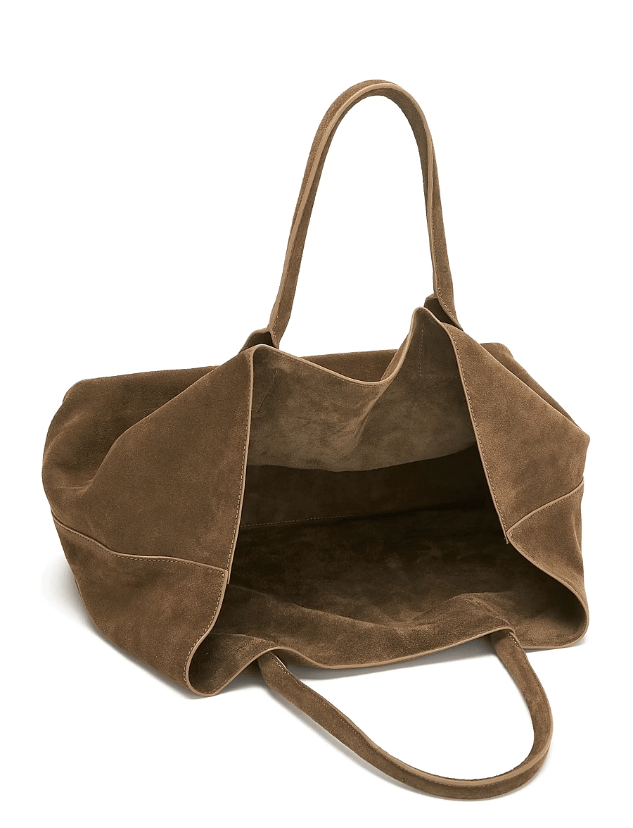 Noella - Mallory Bag Real Suede - shopper töskur - chocolate brown - 4