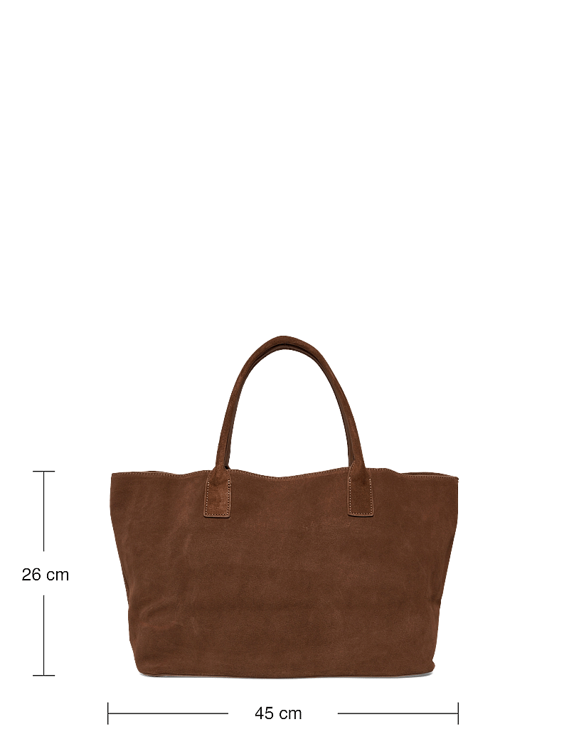 Noella - Mallory Bag Real Suede - chocolate brown - 5