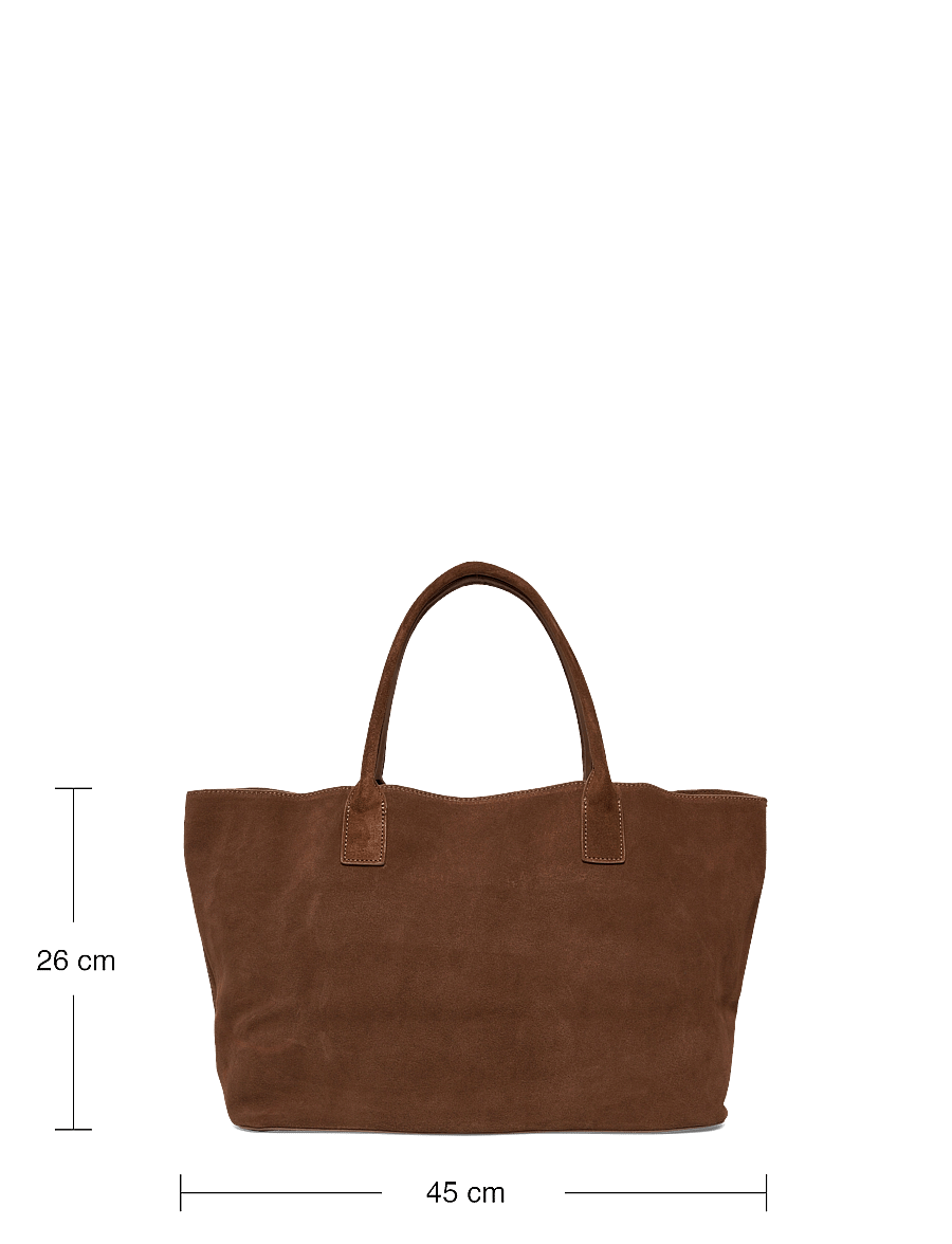Noella - Mallory Bag Real Suede - shopper töskur - chocolate brown - 5