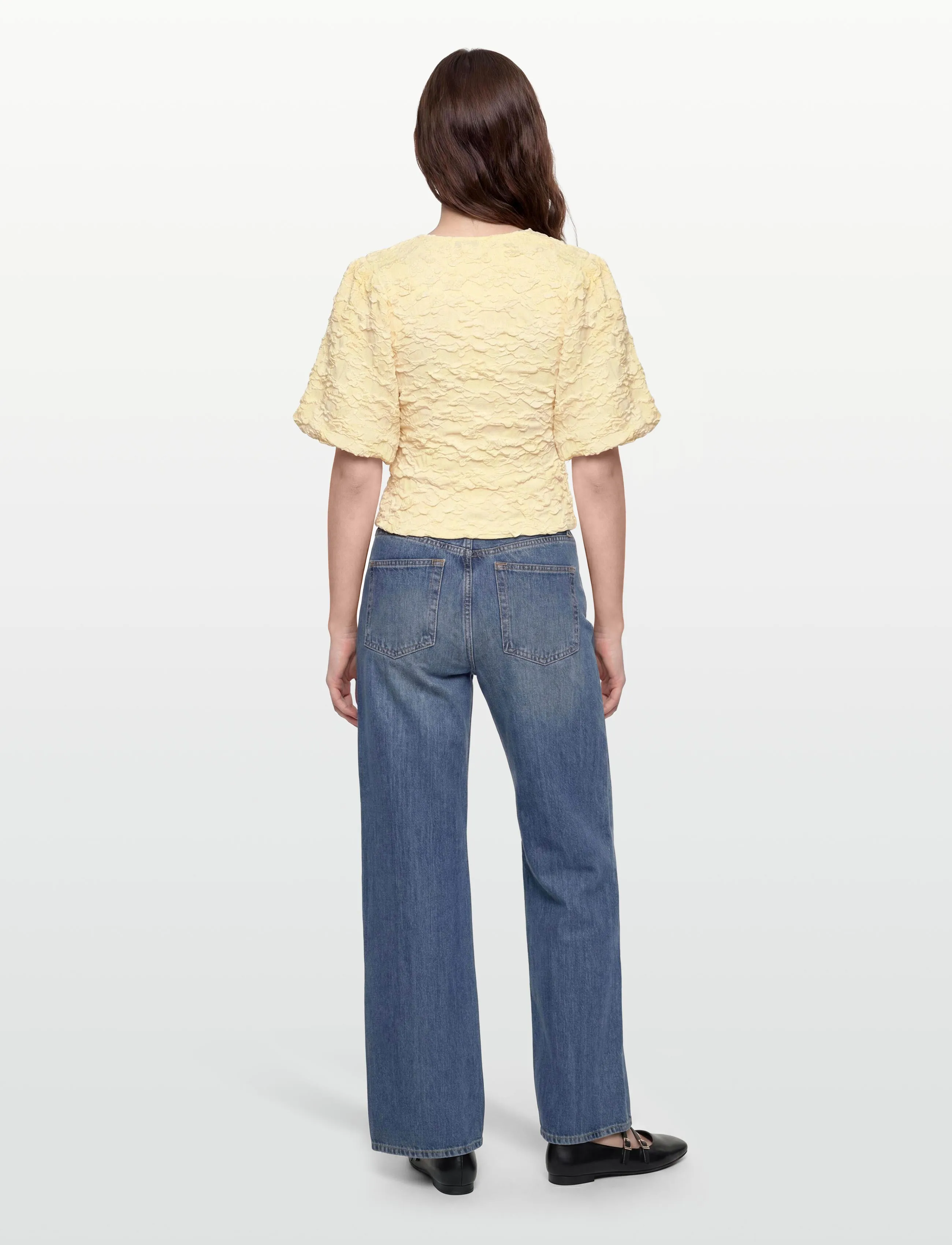 Noella - N-Mykah Top - crop tops - butter yellow - 4