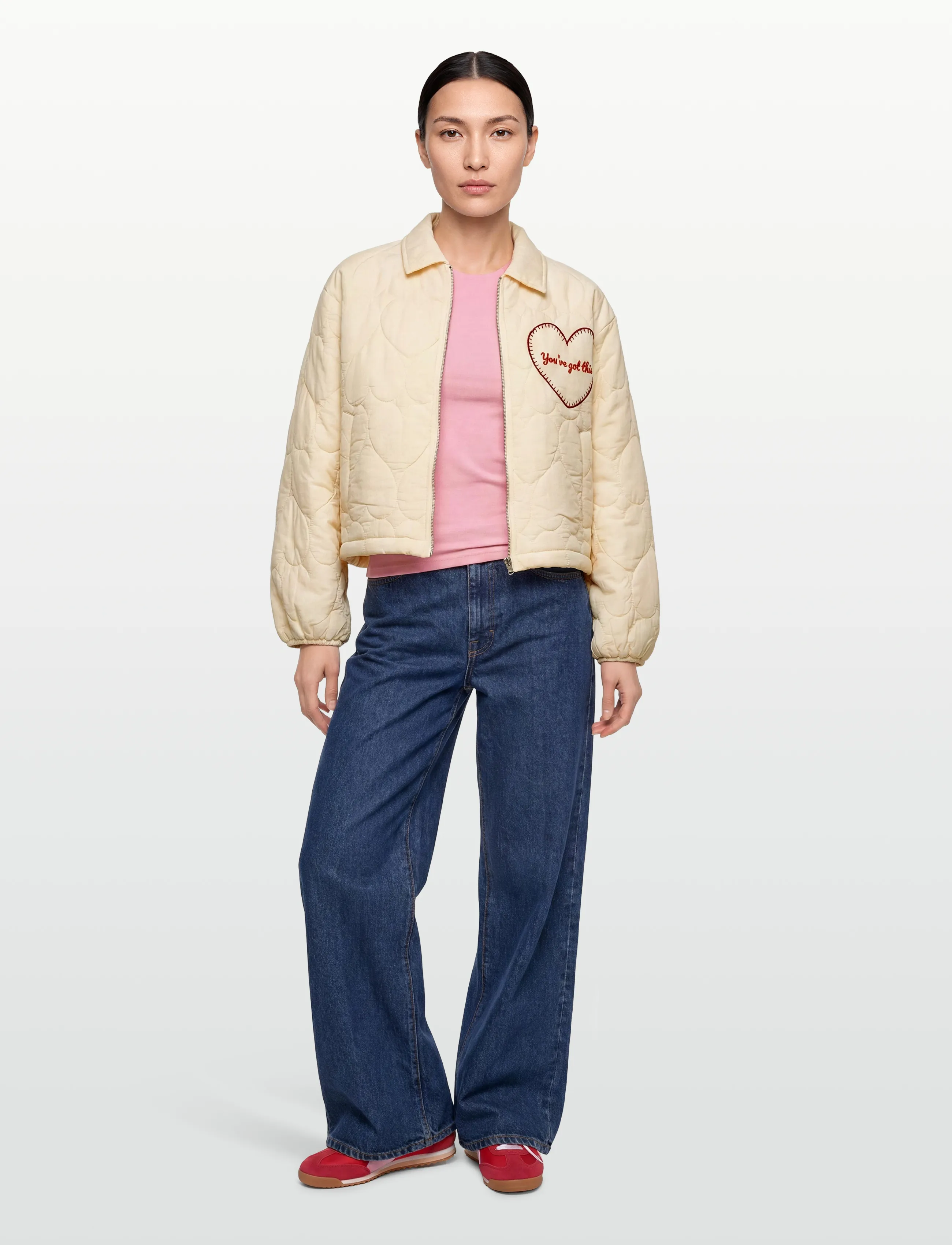 Noella N-Mariam Jacket - Tepitud jakid - ALABASTER / cream