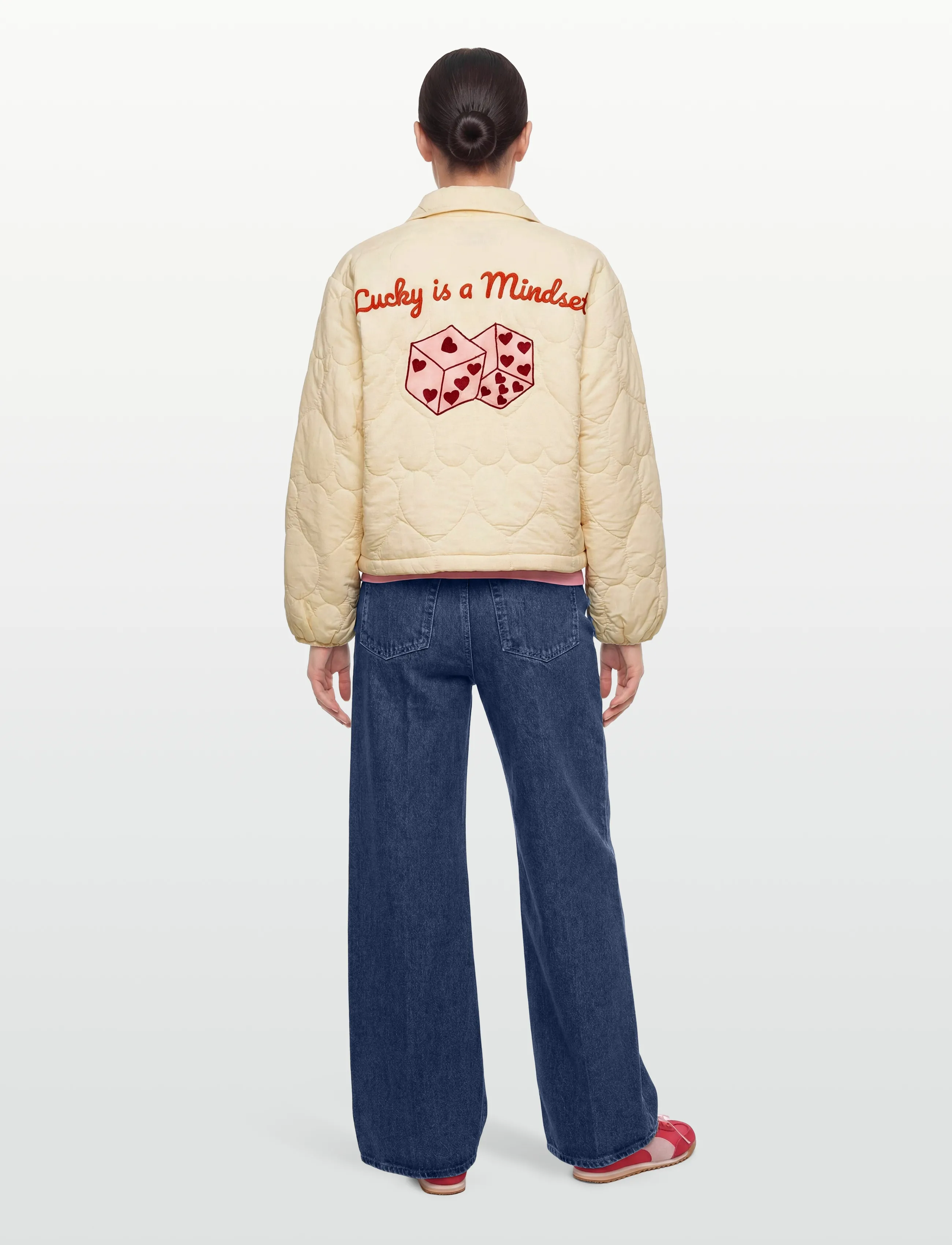 Noella - N-Mariam Jacket - quiltede jakker - alabaster - 4
