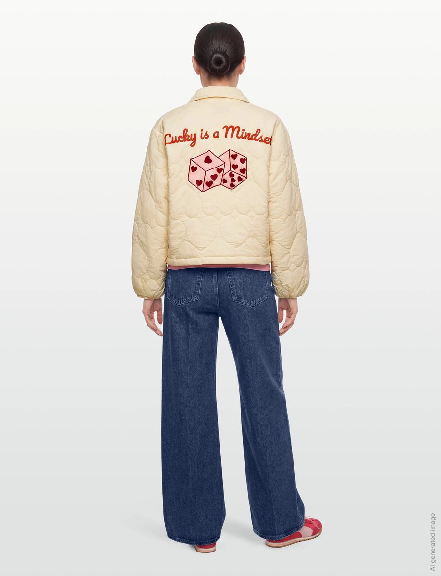 Noella - N-Mariam Jacket - quiltede jakker - alabaster - 4