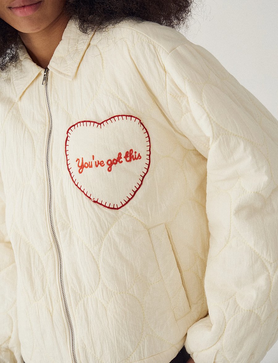 Noella - N-Mariam Jacket - quiltede jakker - alabaster - 5