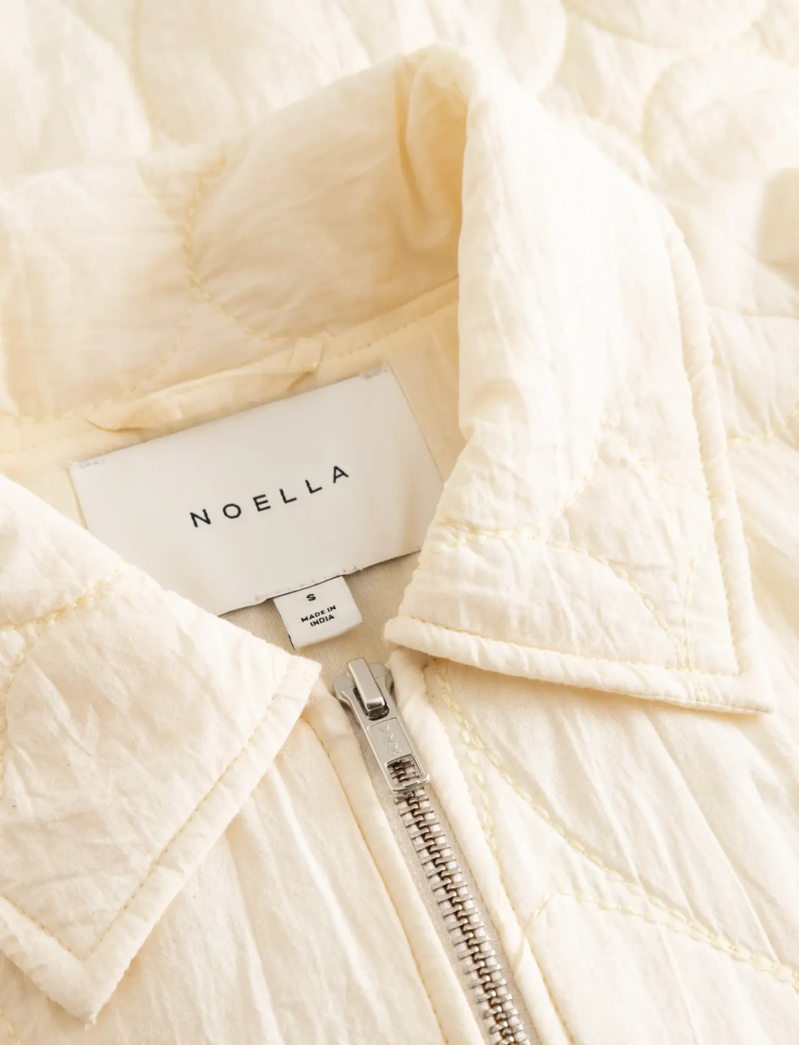 Noella - N-Mariam Jacket - quiltede jakker - alabaster - 5