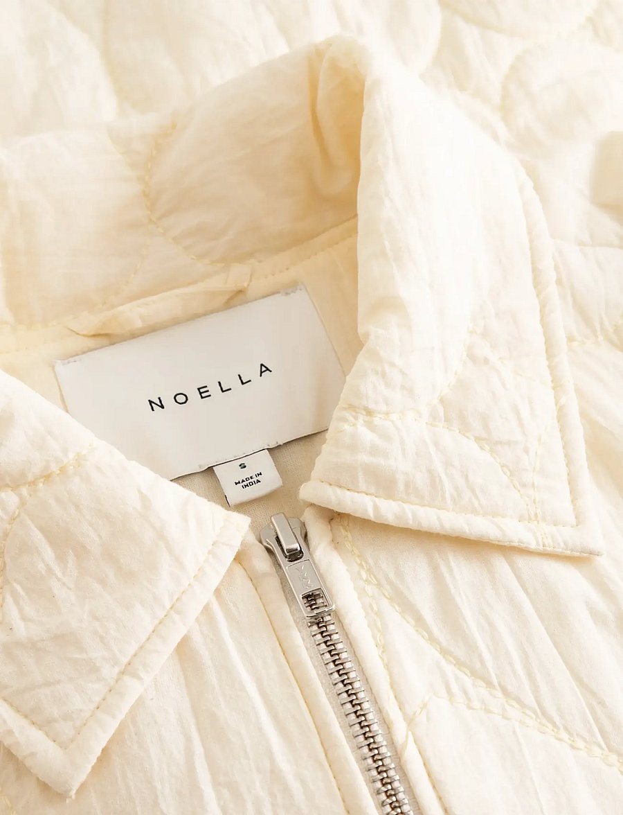 Noella - N-Mariam Jacket - quiltede jakker - alabaster - 5
