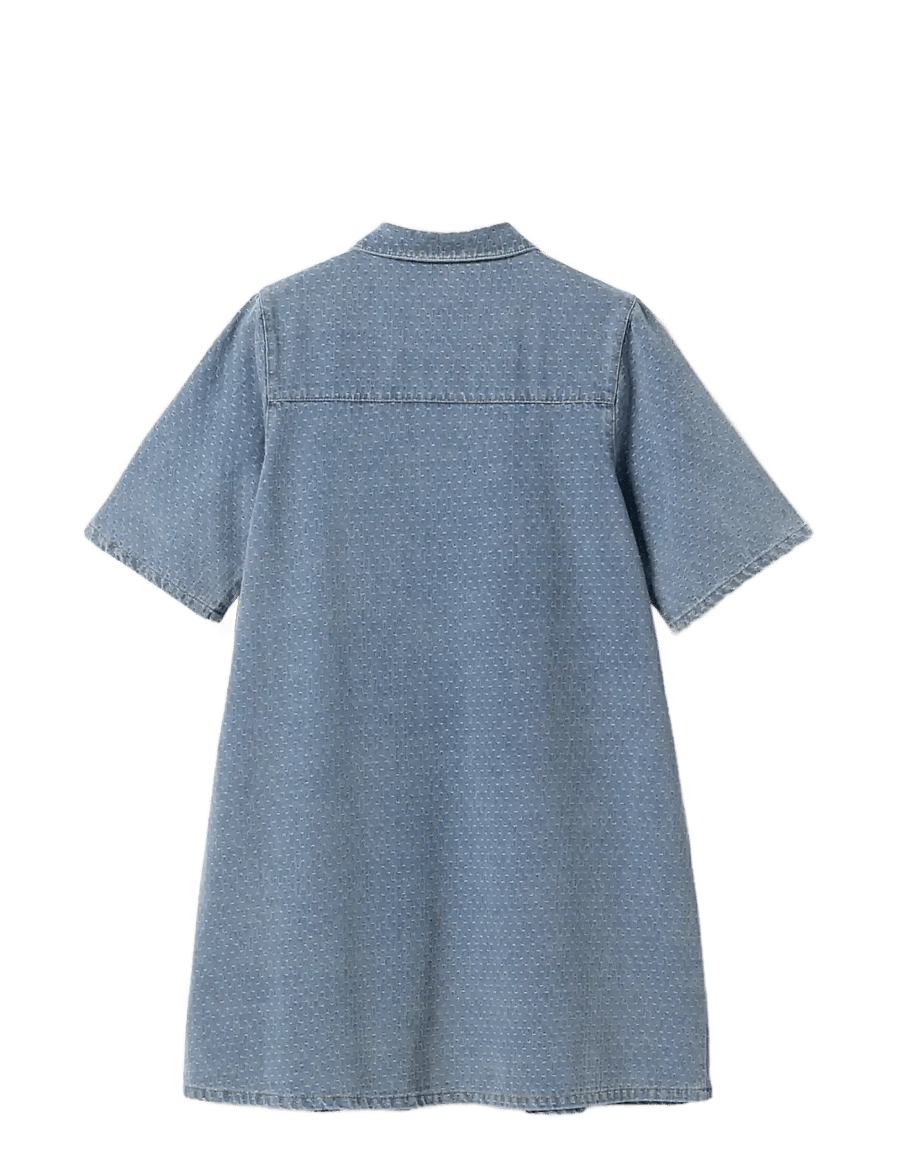 Noella - N-Jozie Z Dress - denim dresses - vintage blue wash - 2