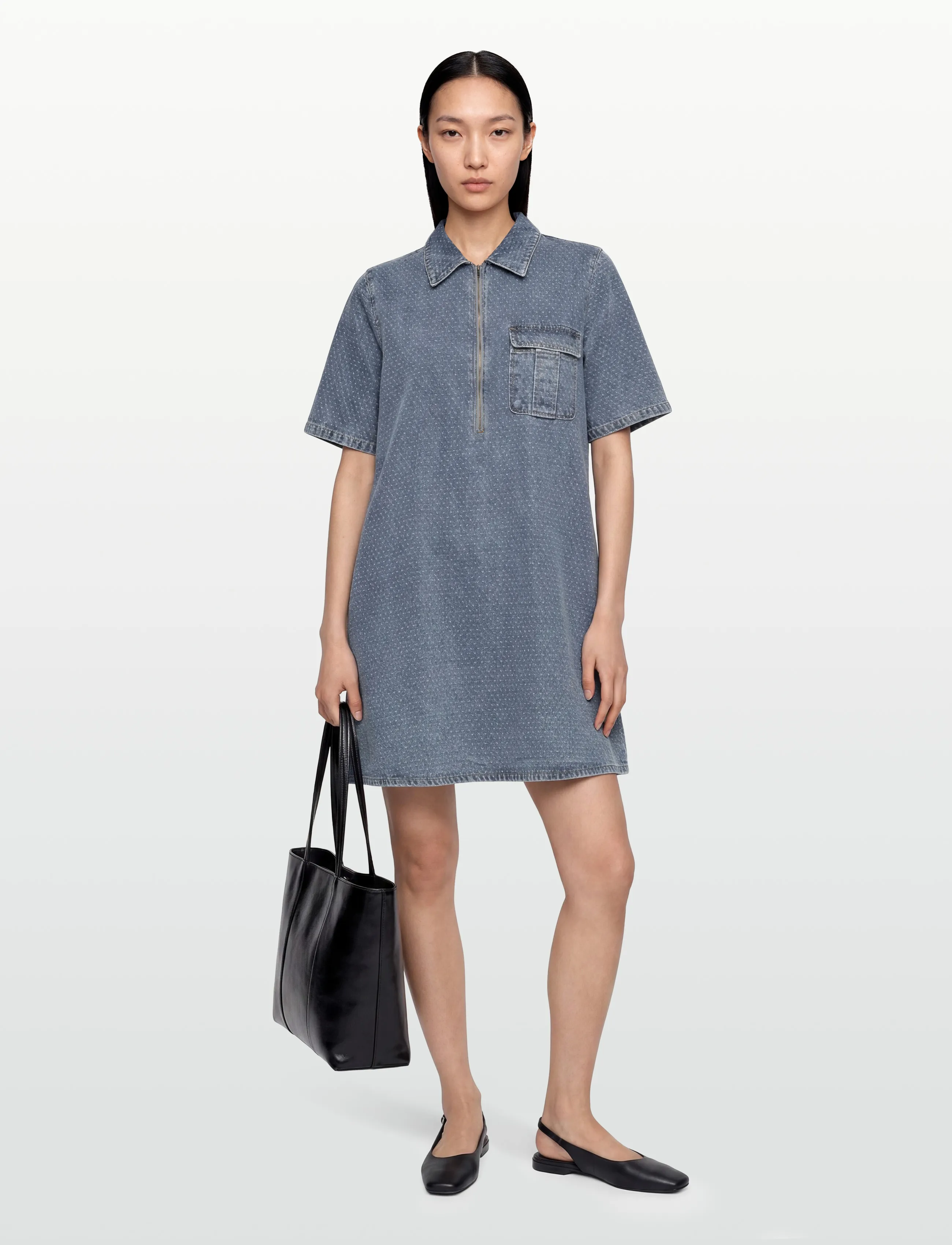 Noella N-Jozie Z Dress, Kvinder, Denimkjole, Blå, Str: XL