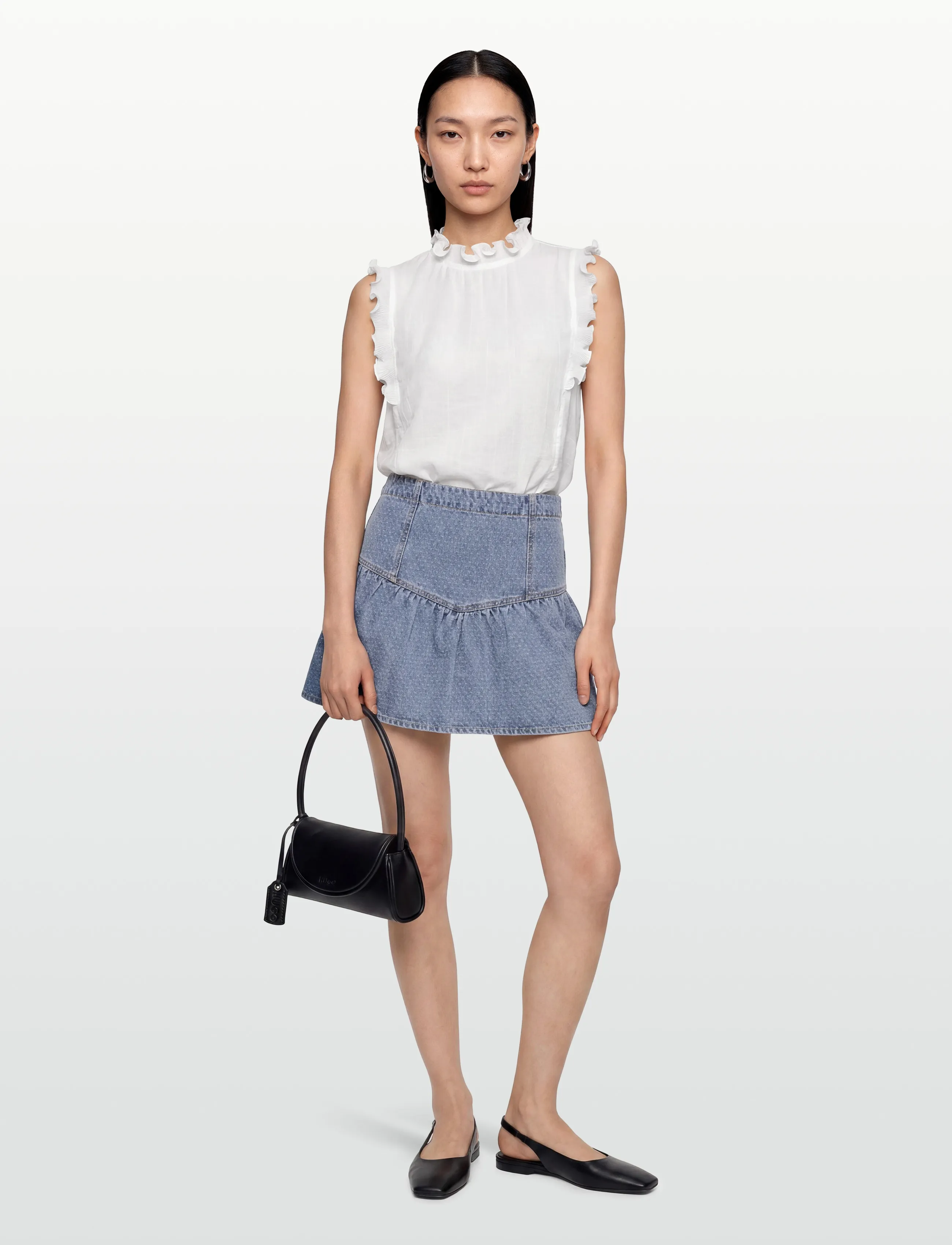 Noella N-Margey Skirt - Kjolar - VINTAGE BLUE WASH / blue