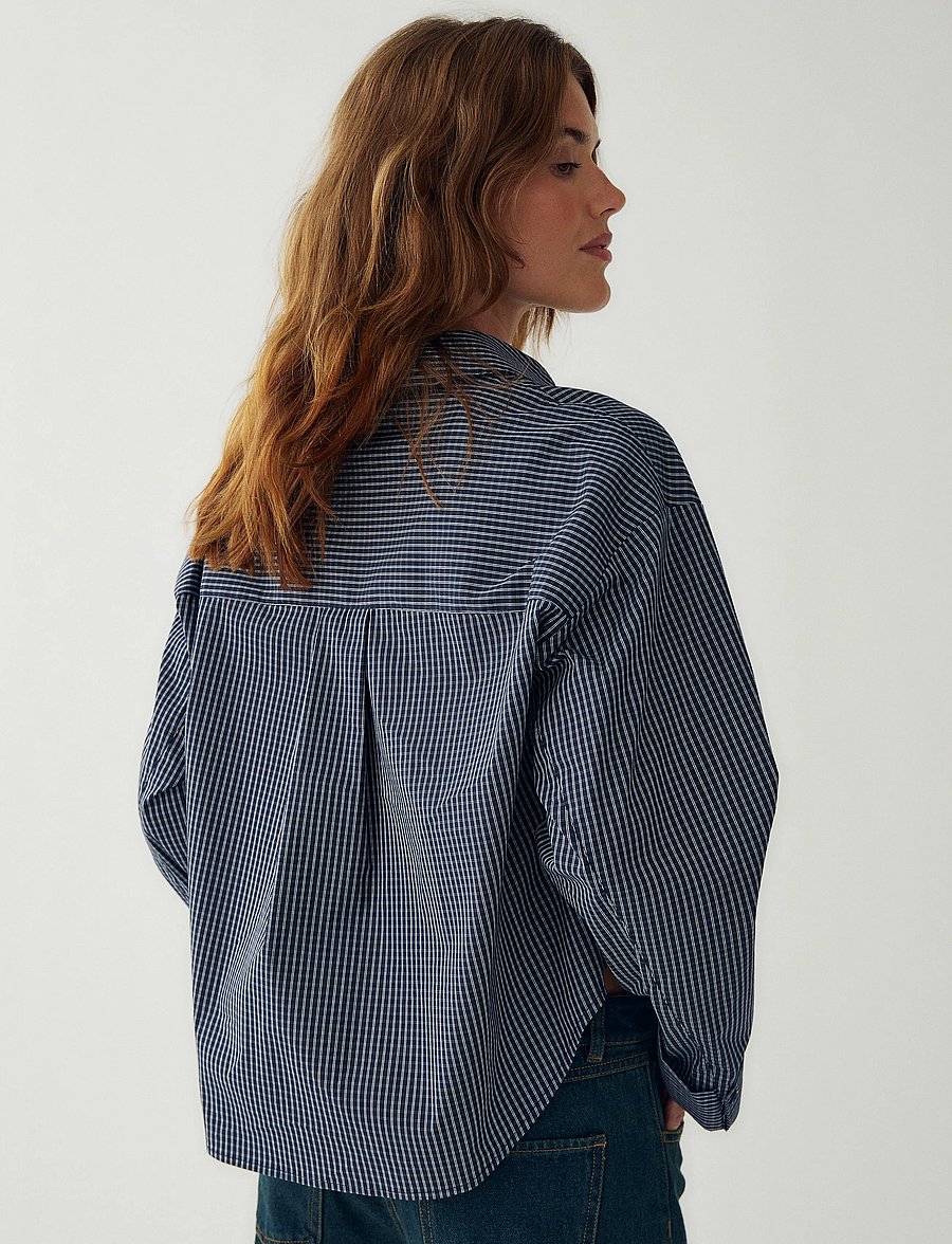 Noella - N-Marlon C Shirt - langærmede skjorter - davy navy check - 3